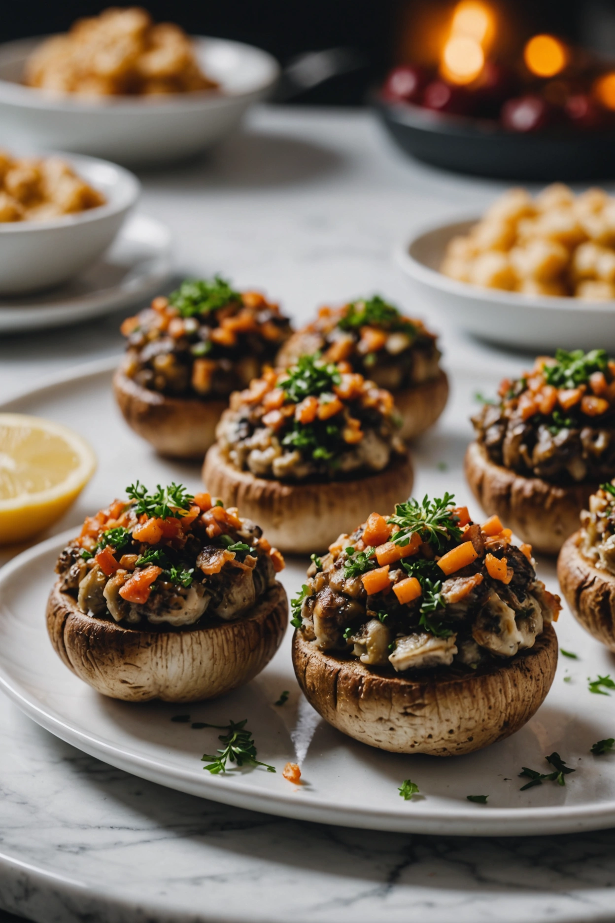 2. Stuffed Mushrooms