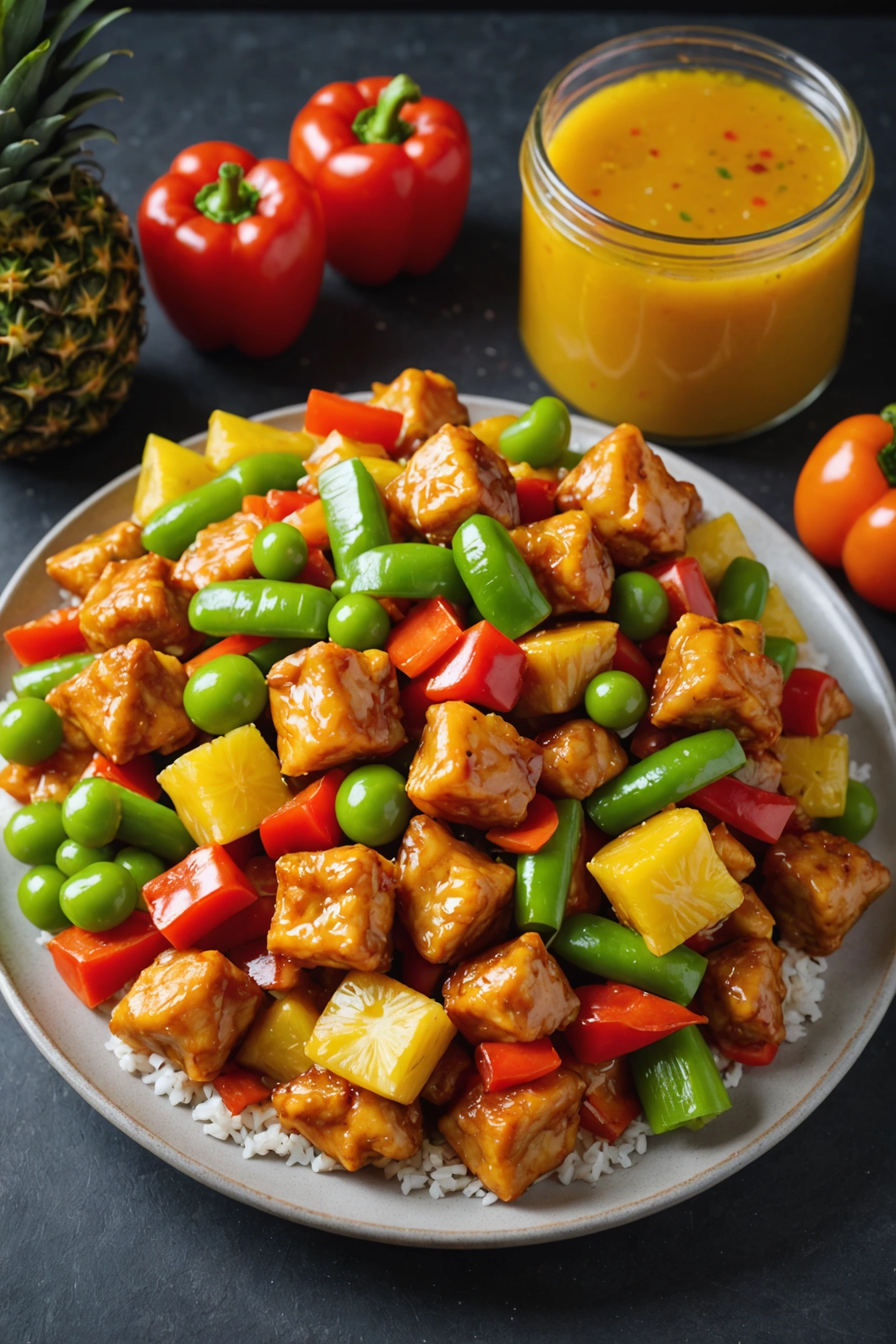 2. Sweet and Sour Chicken