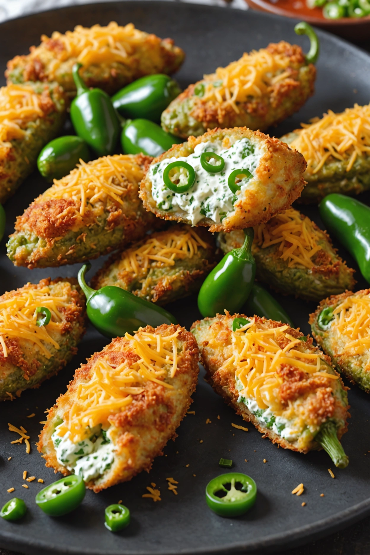 3. Cream Cheese-Stuffed Keto Jalapeno Poppers