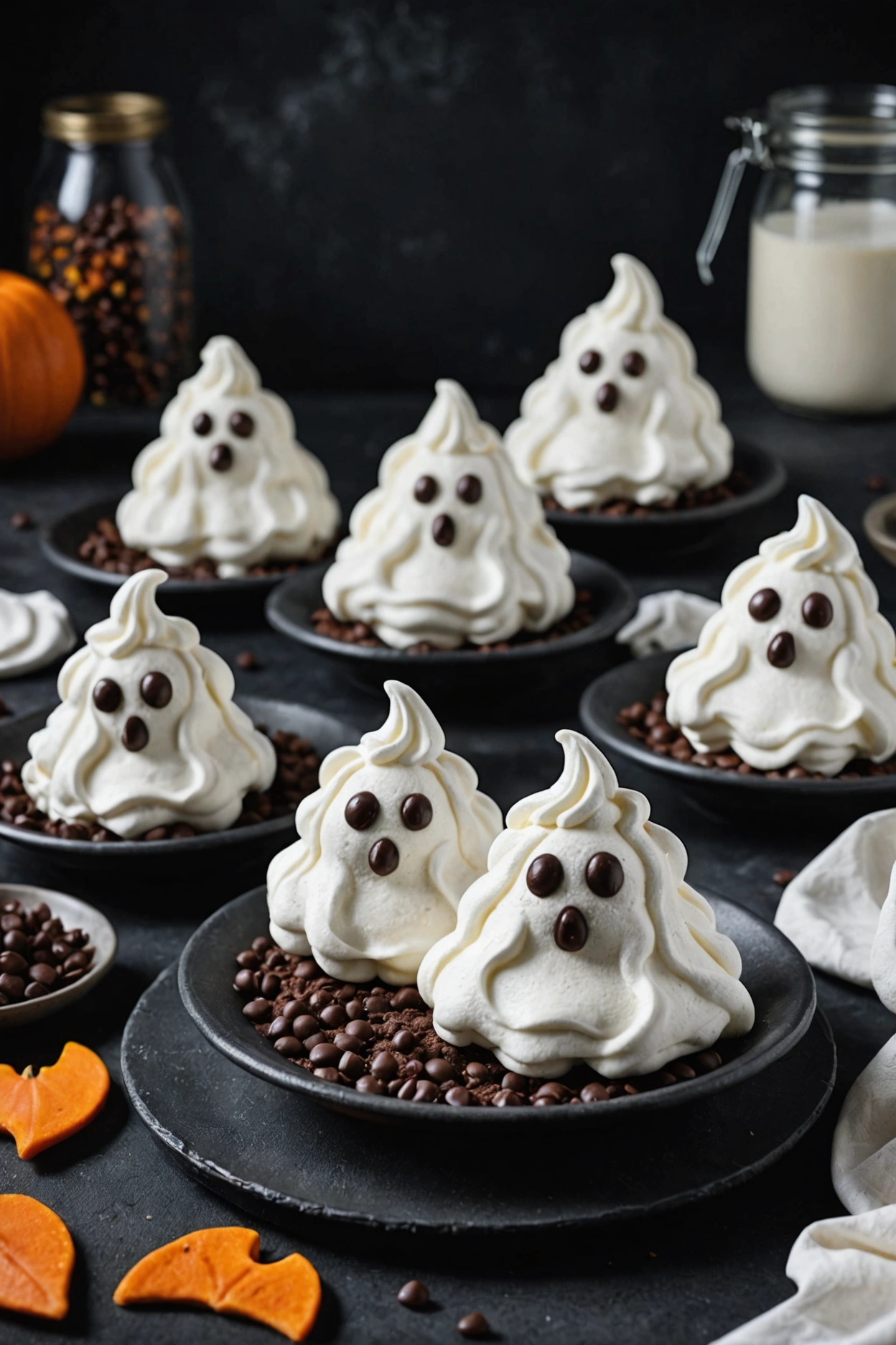 3. Keto Ghost Meringues