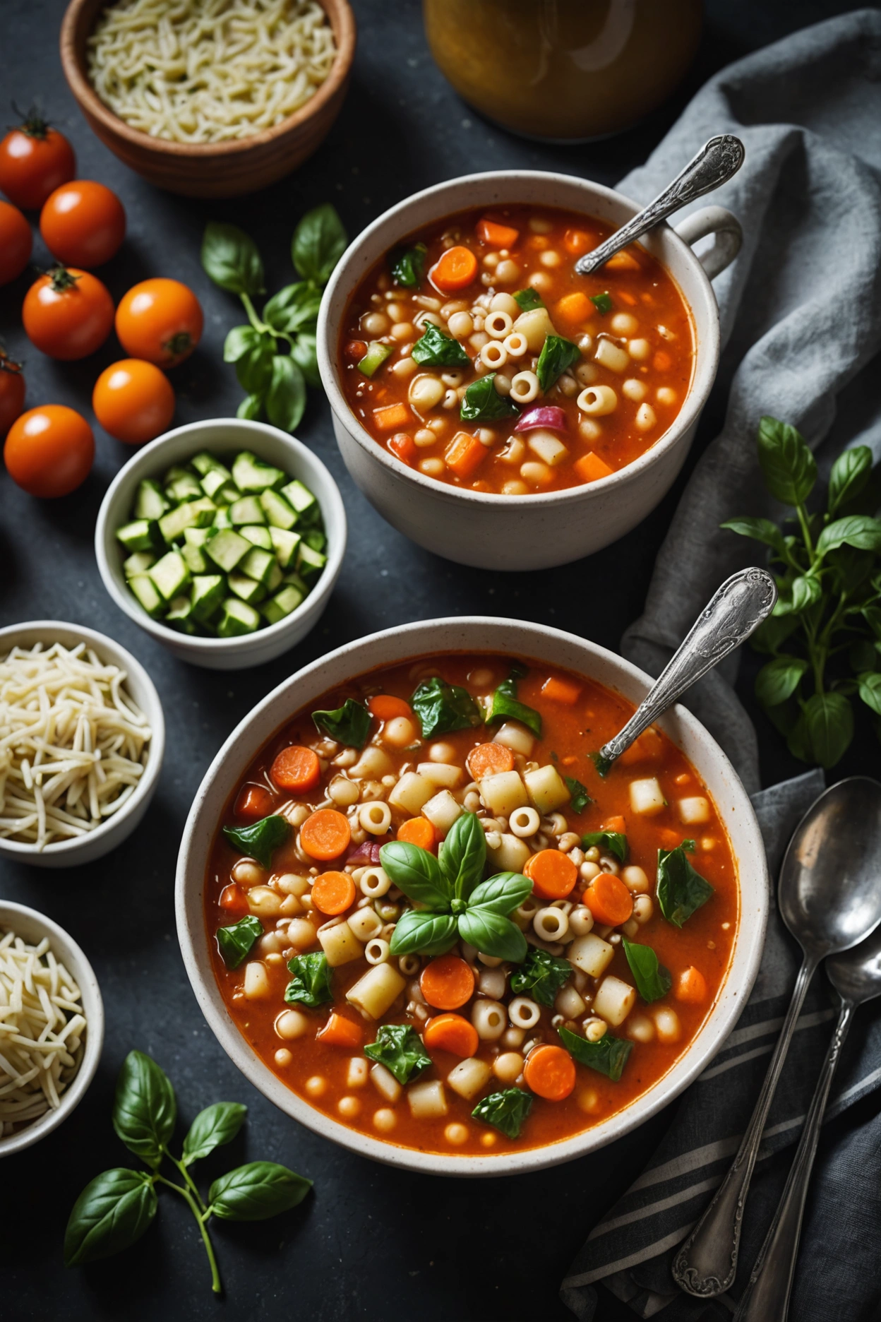 3. Minestrone Soup