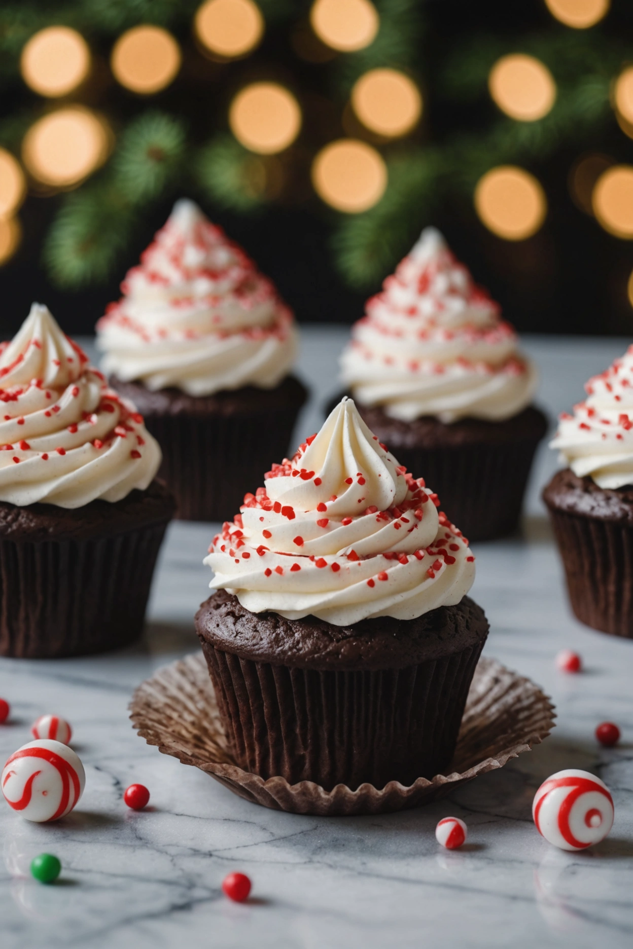 3. Peppermint Mocha Cupcakes