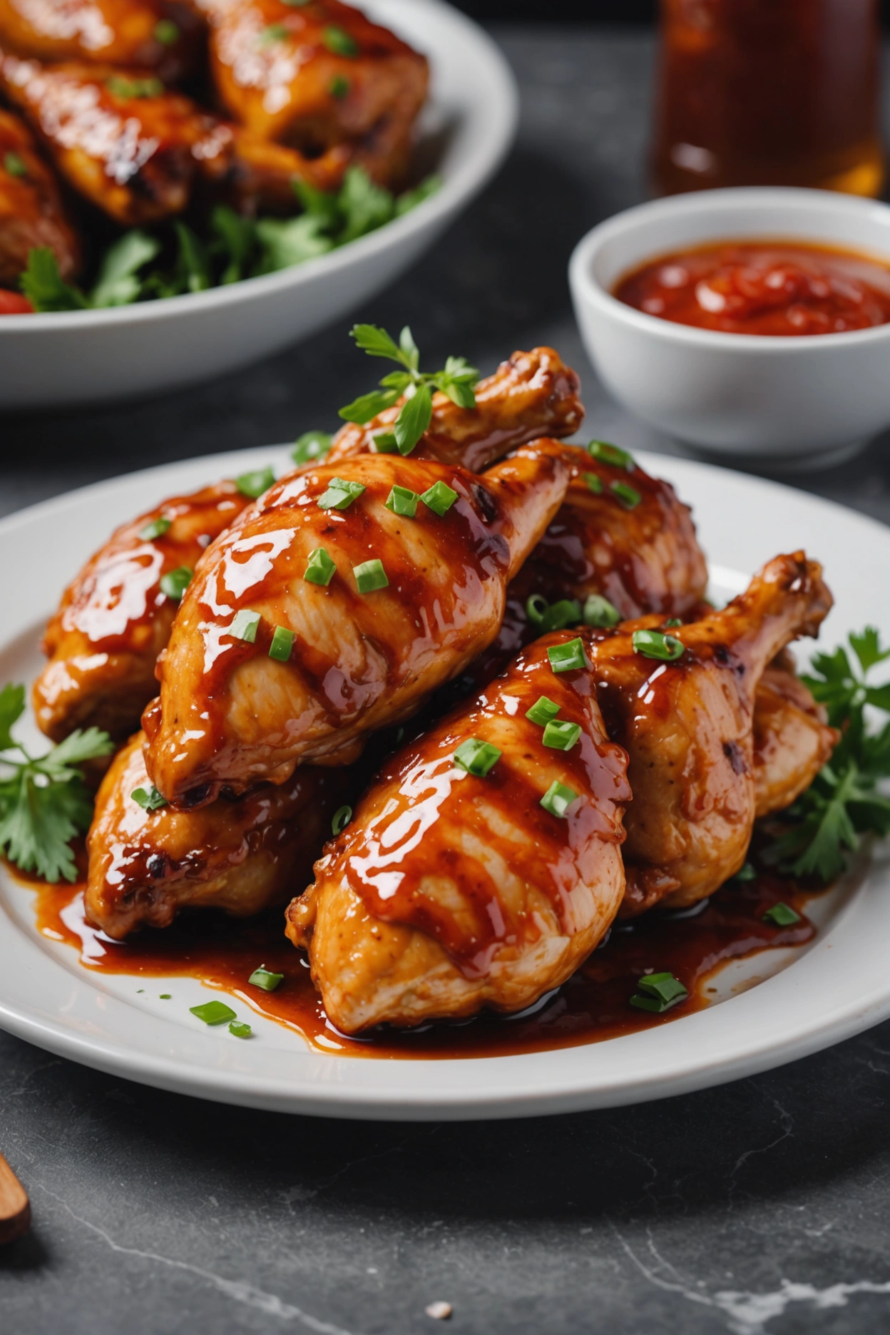 3. Sriracha Honey Marinated Chicken