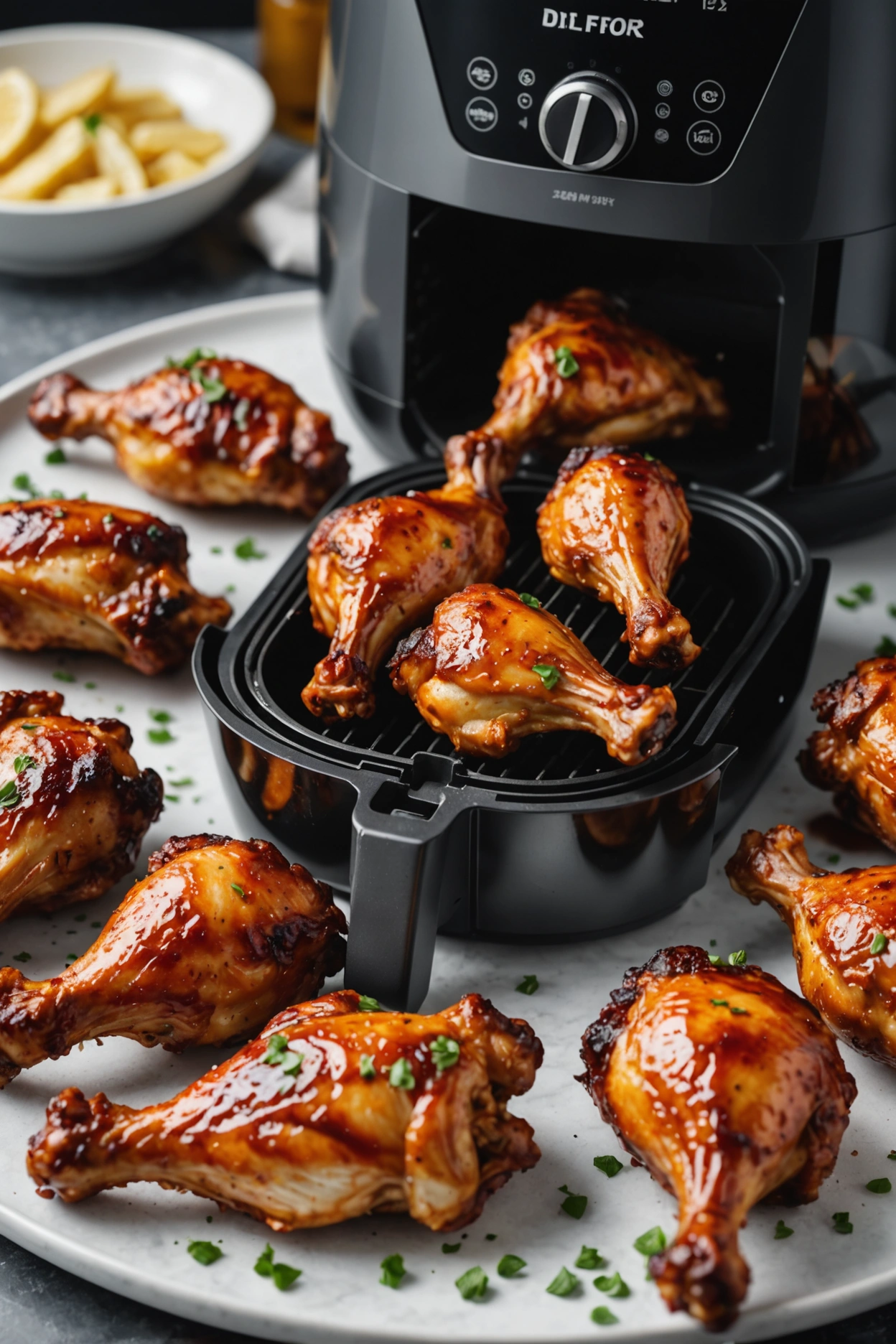 4. Air Fryer BBQ Chicken Drumsticks