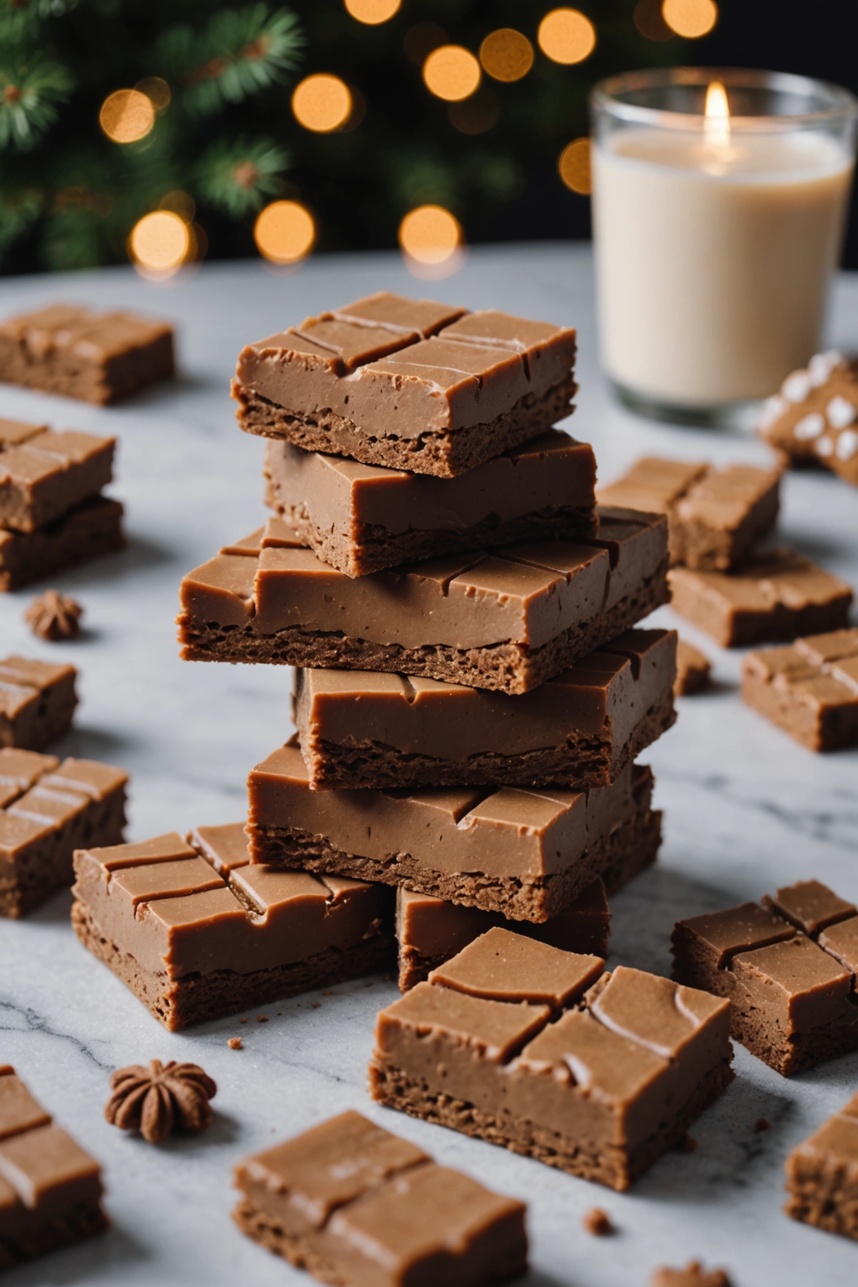 4. Gingerbread Fudge