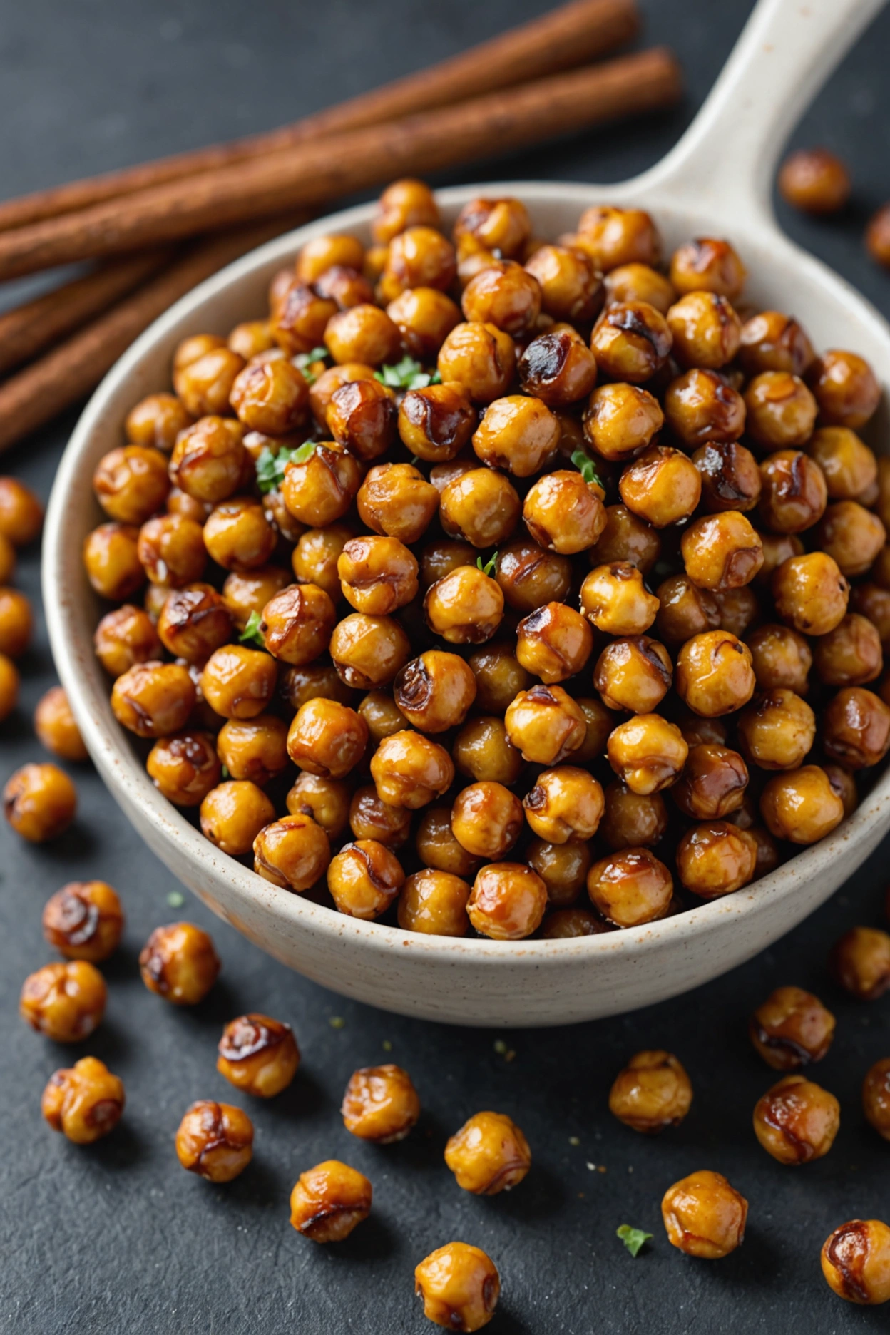 4. Honey Roasted Chickpeas