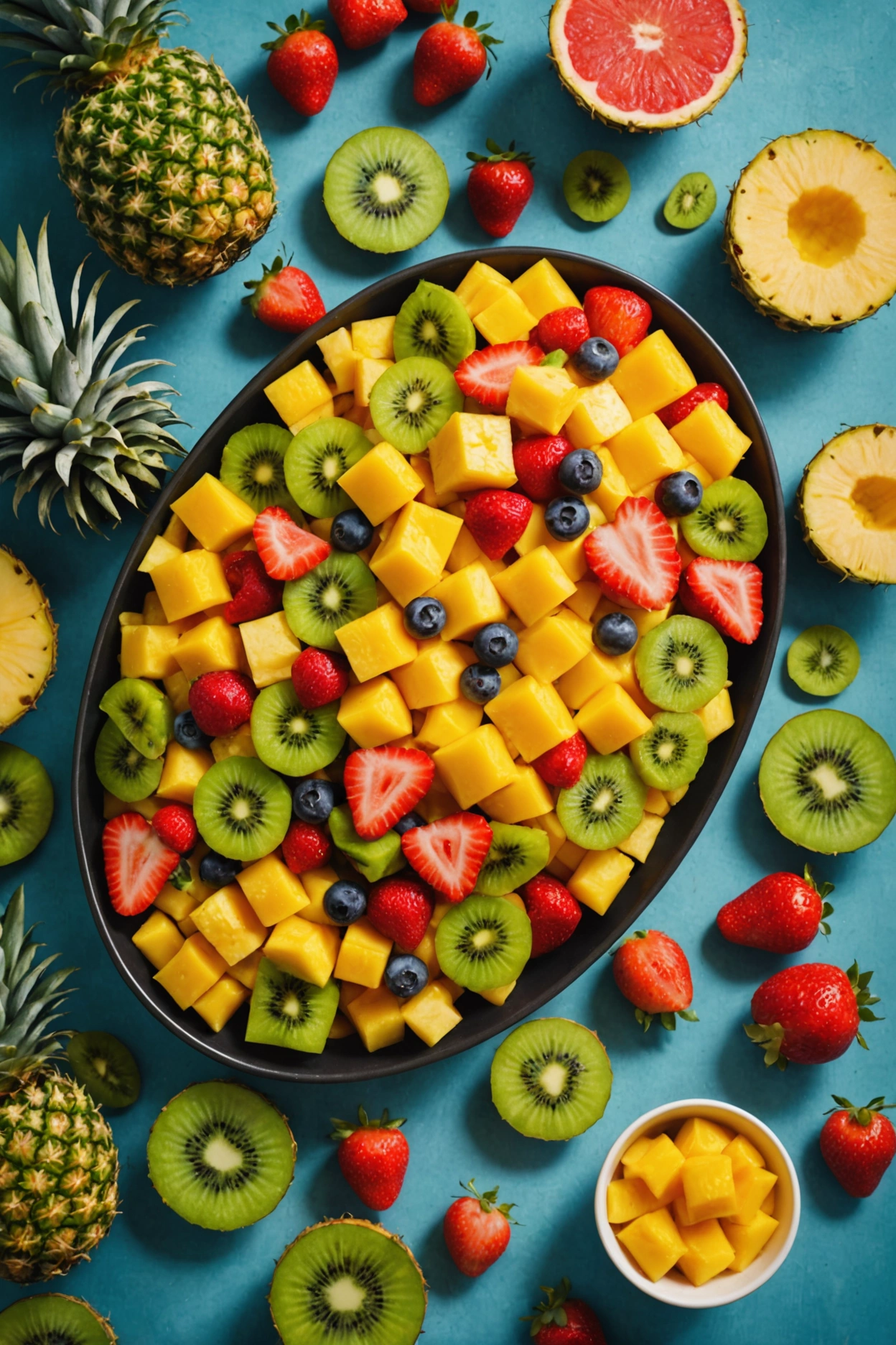 4. Tropical Fruit Salad