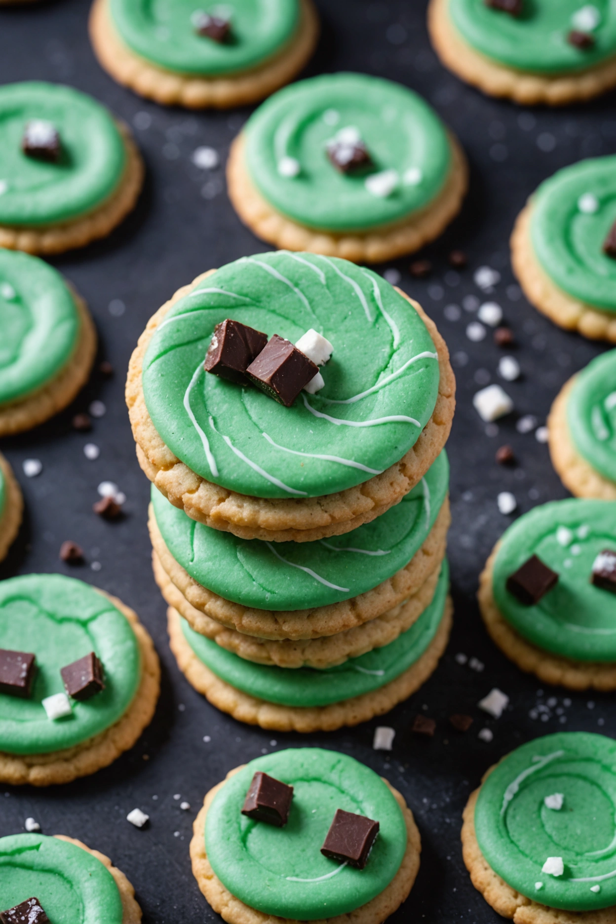 5. Andes Mint Sugar Cookies