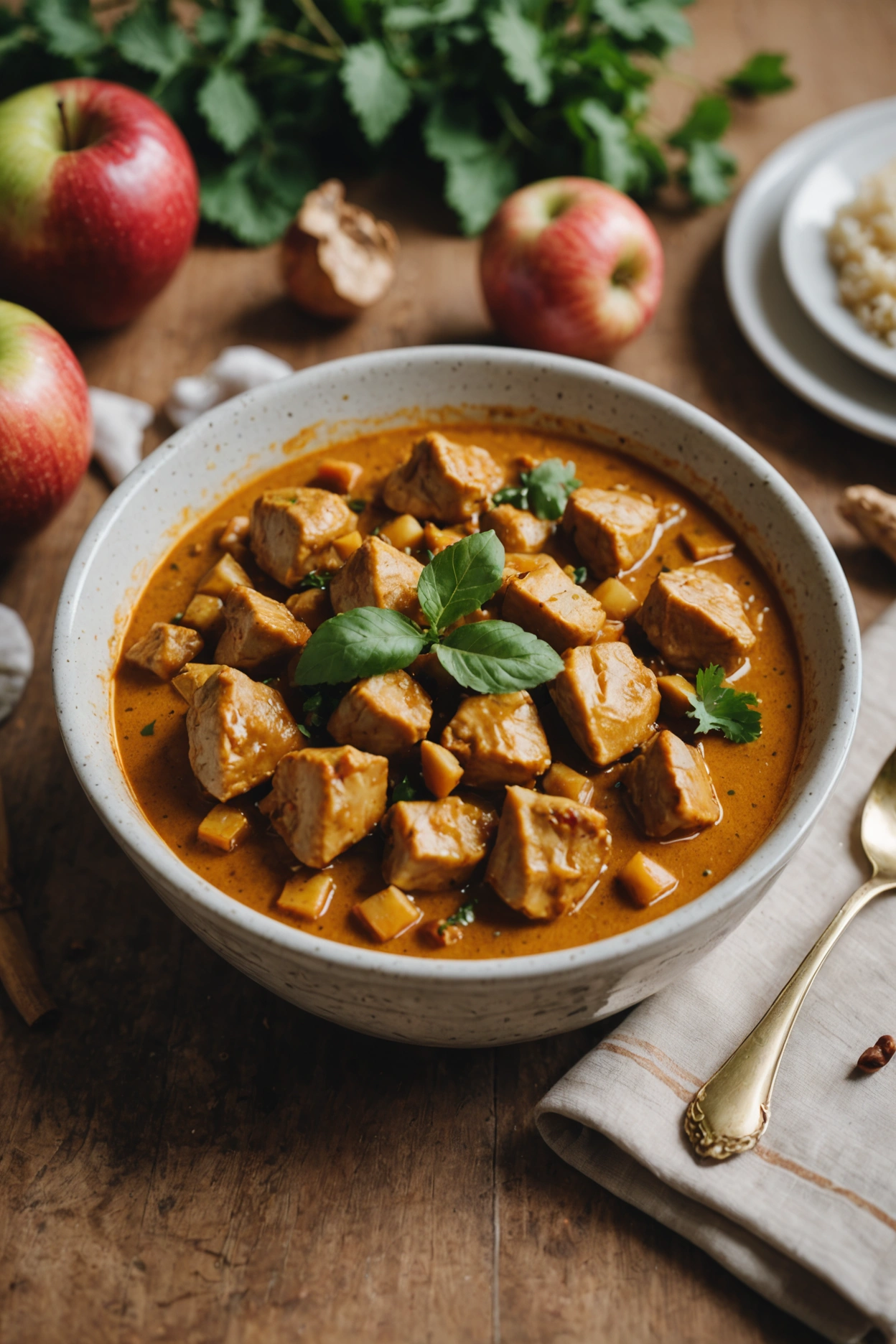 5. Apple and Chicken Curry