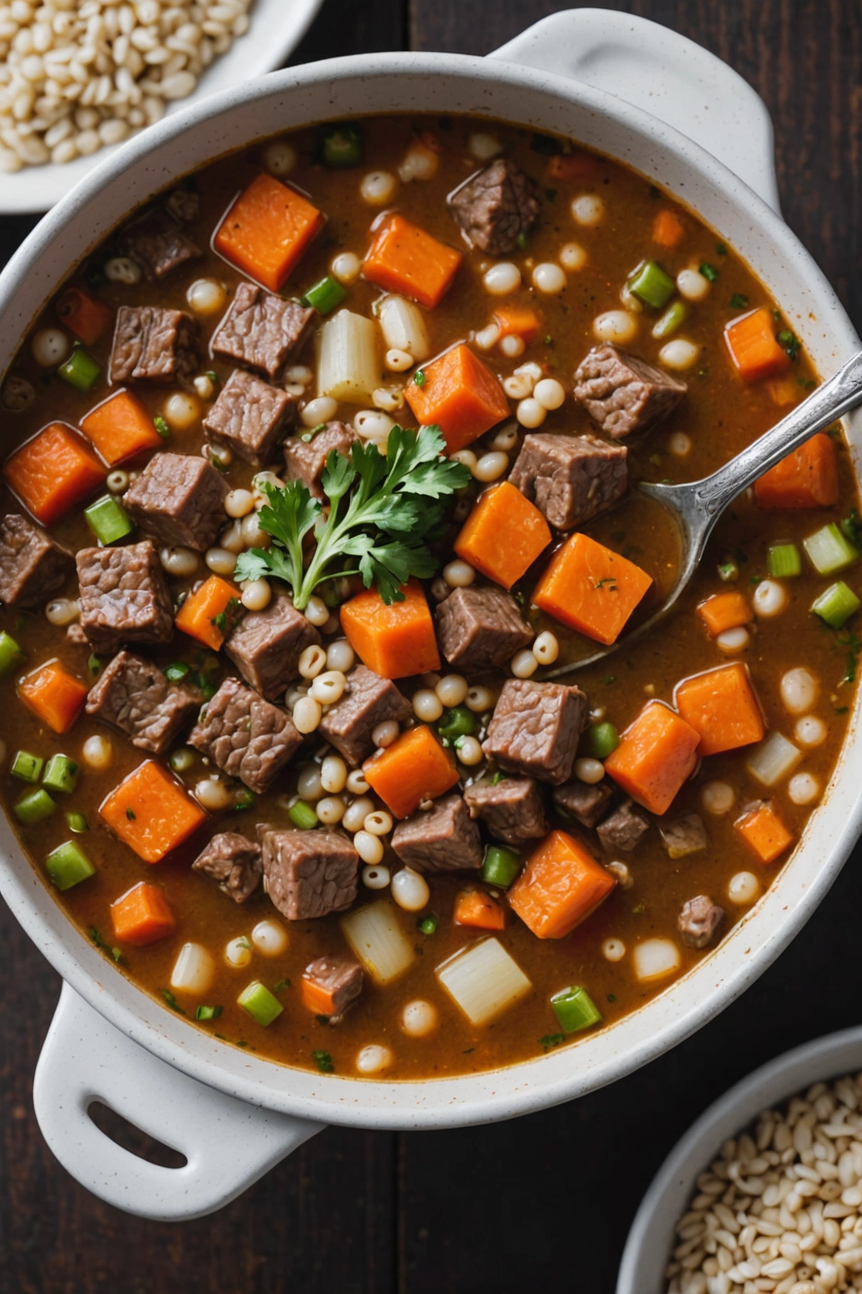 5. Beef Barley Soup