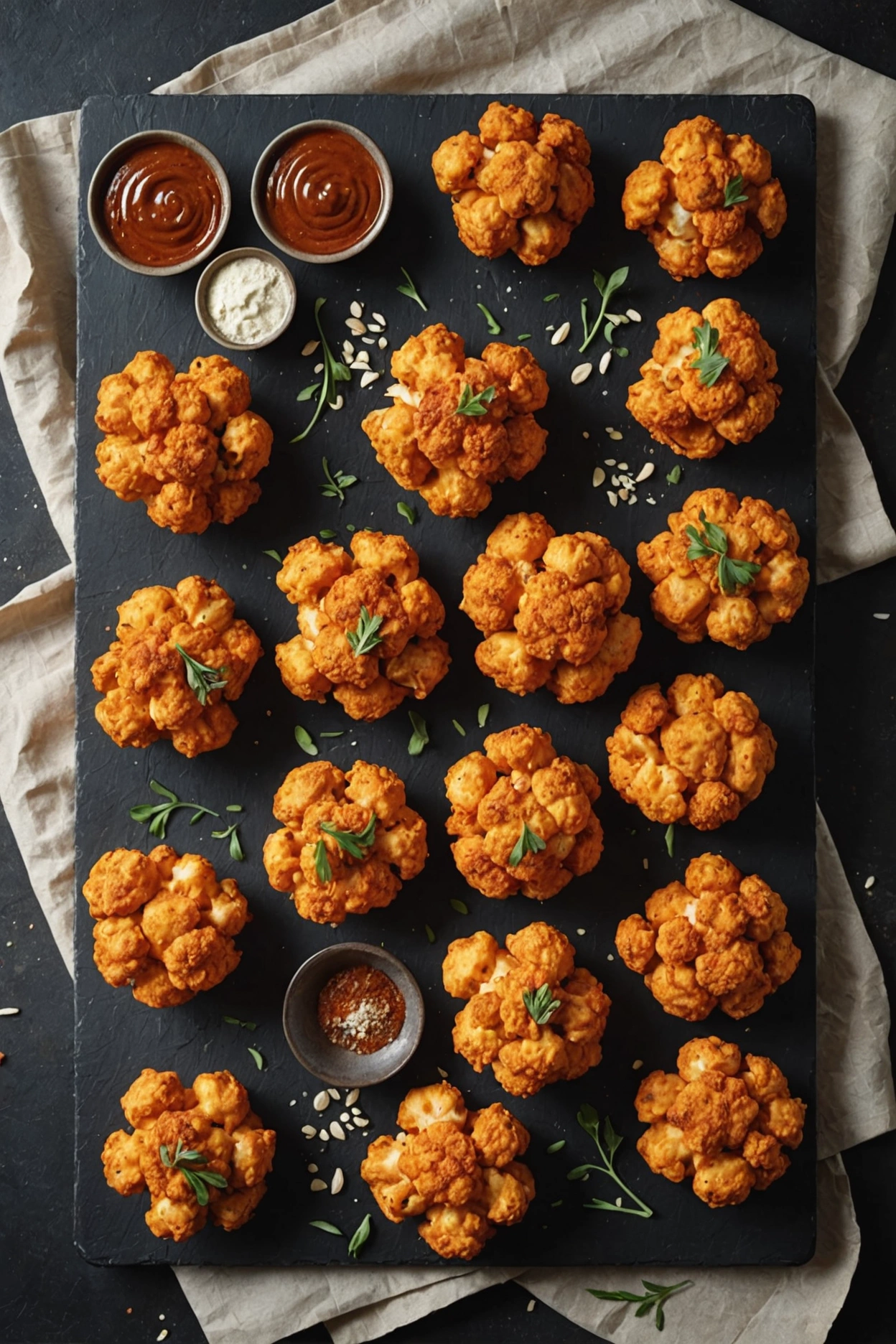 5. Buffalo Cauliflower Bites