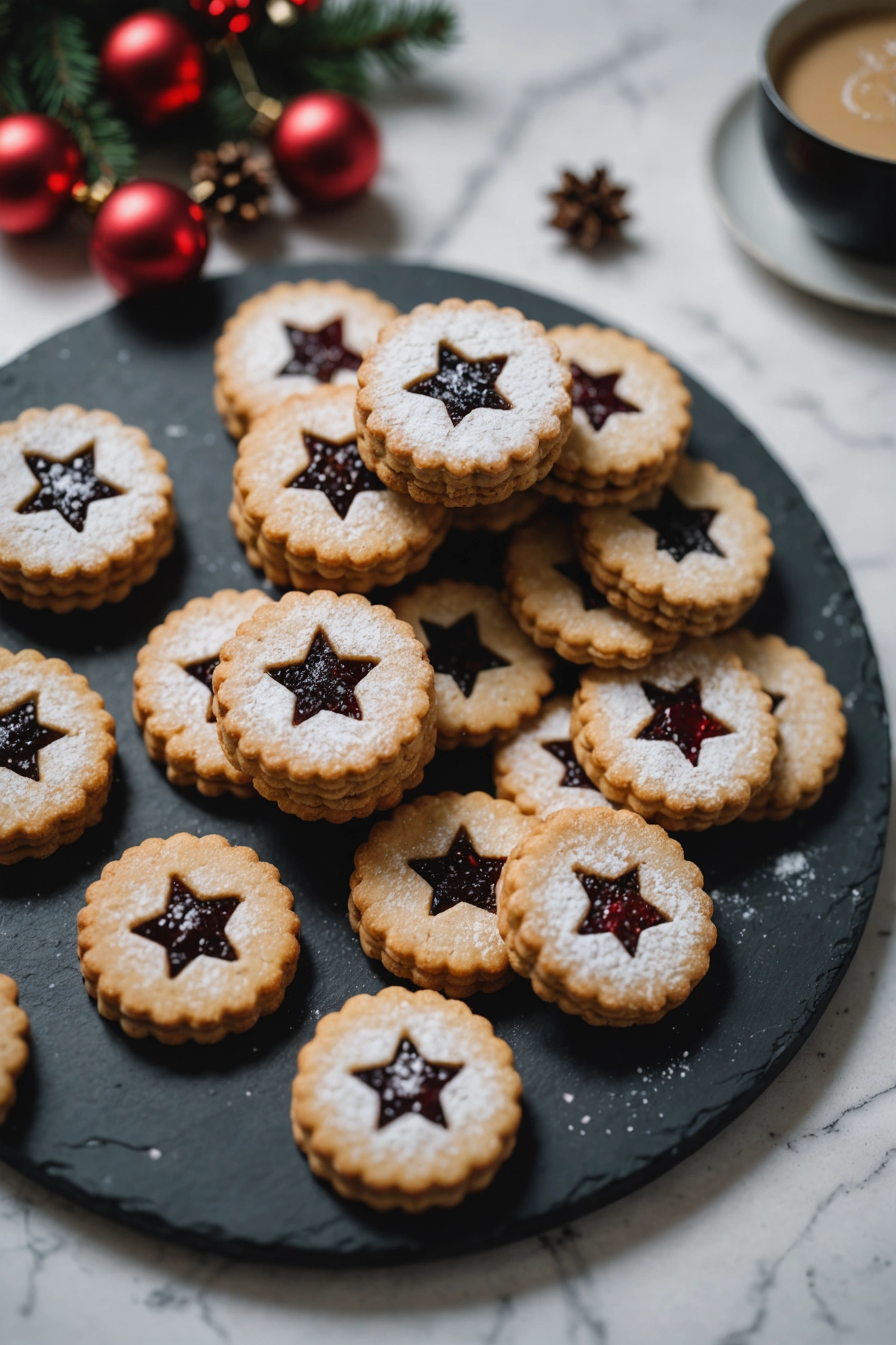 5. Linzer Cookies