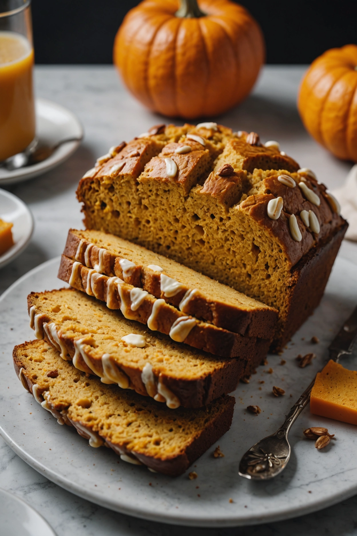 5. Pumpkin Cream Cheese Bread