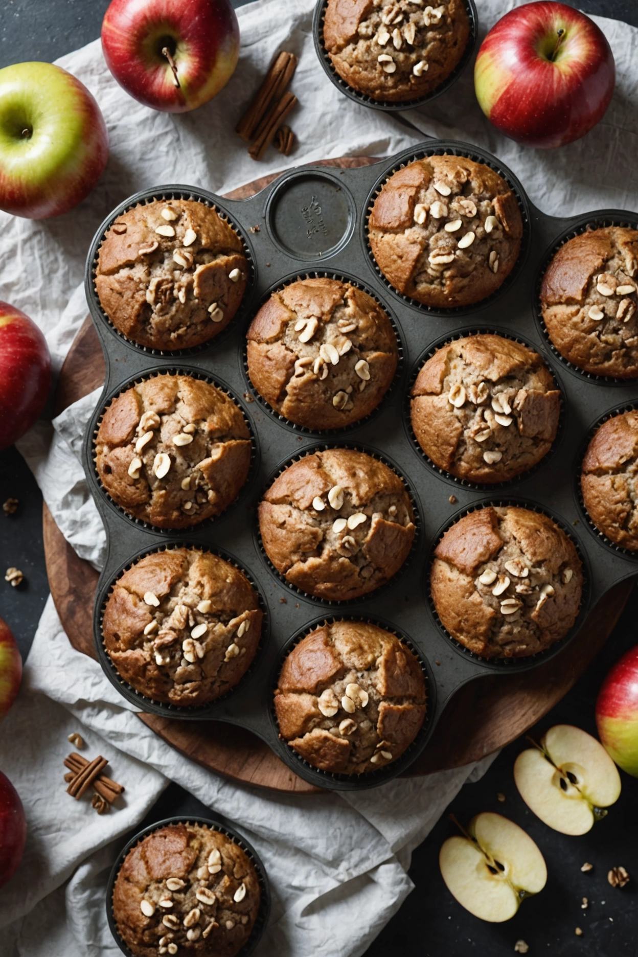 6. Apple Walnut Muffins