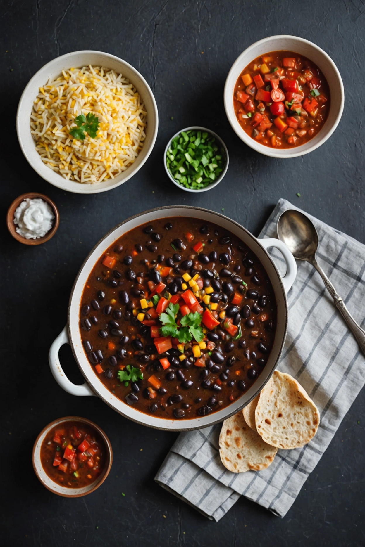 6. Black Bean Soup