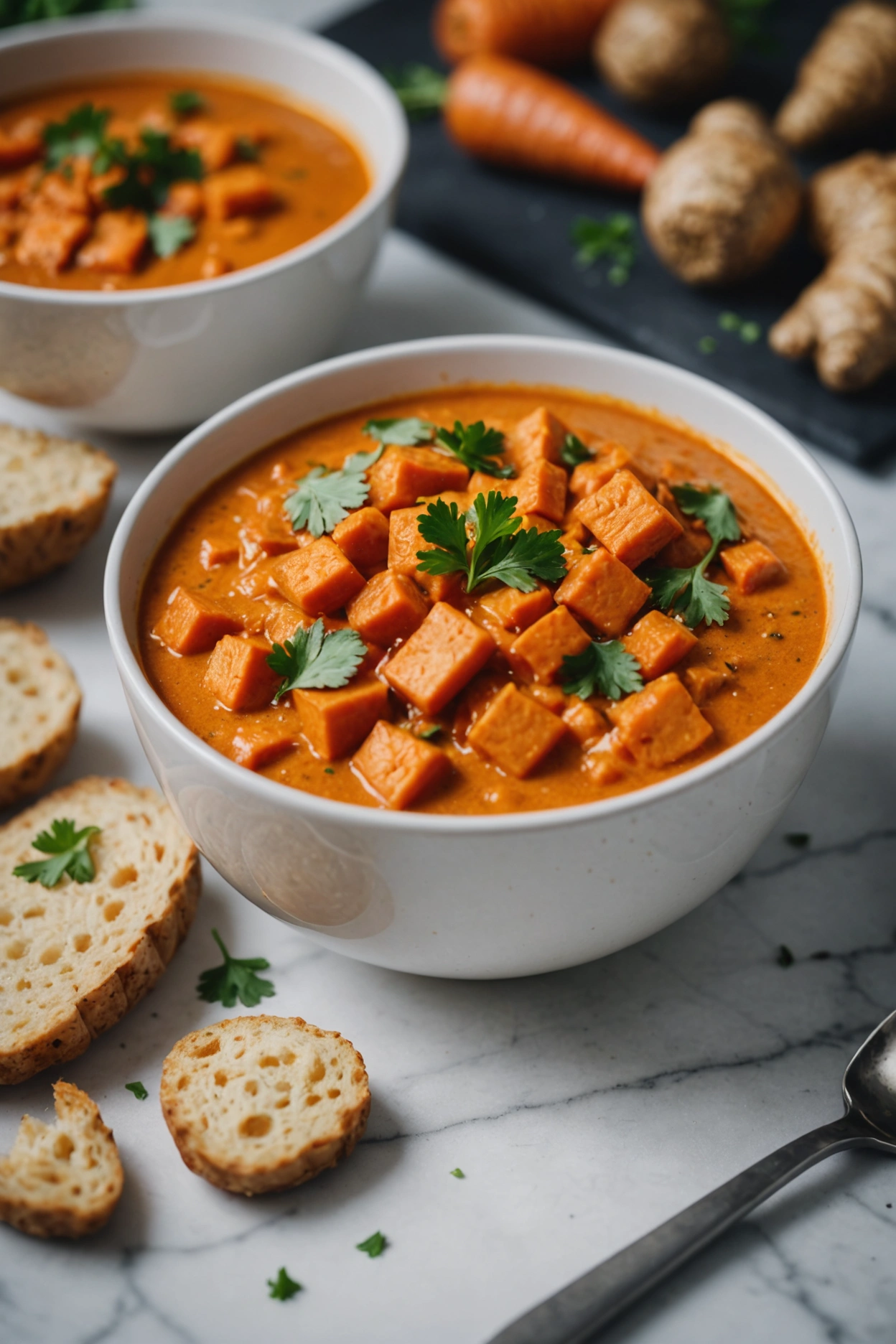 6. Carrot and Ginger Curry