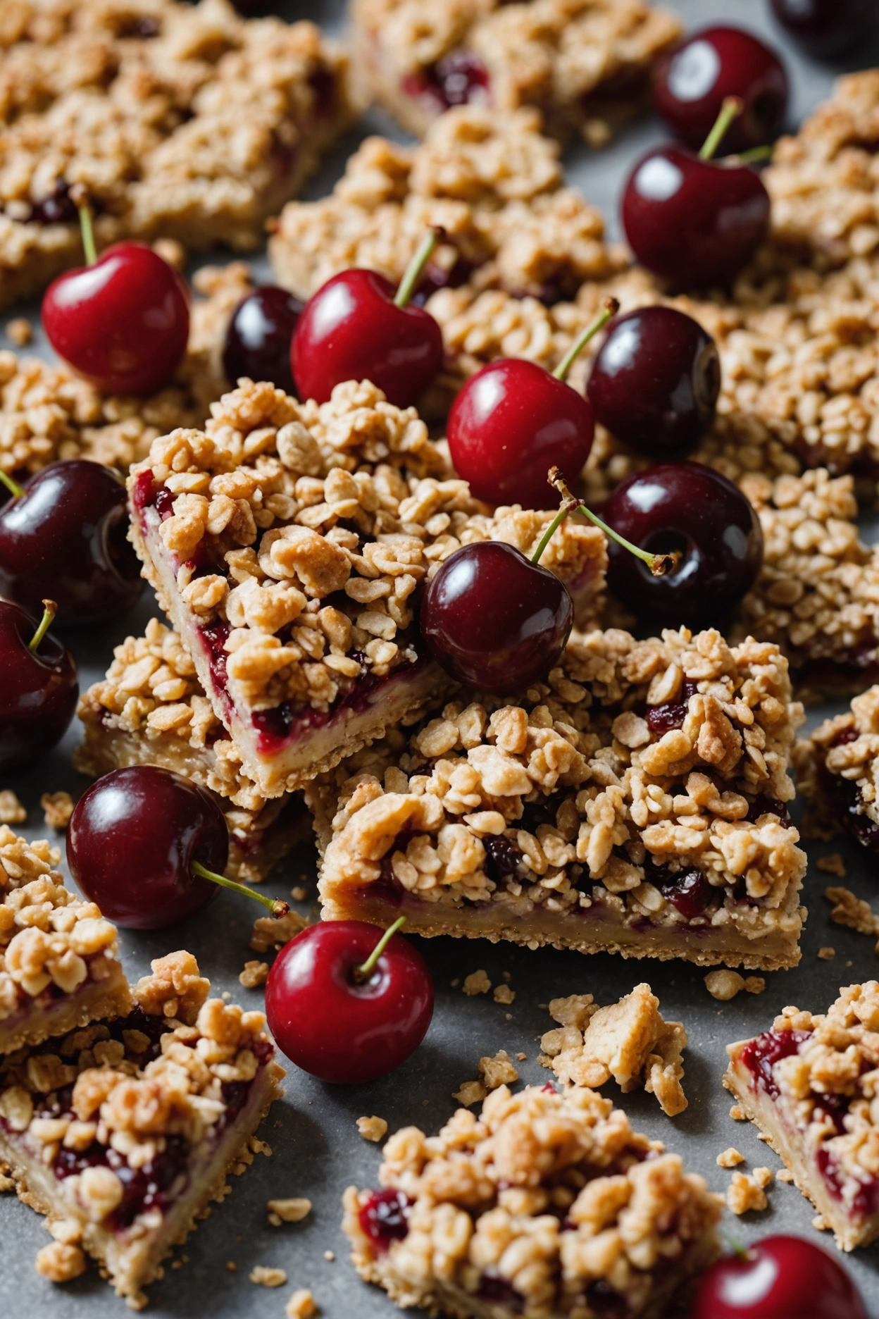 6. Cherry Crumble