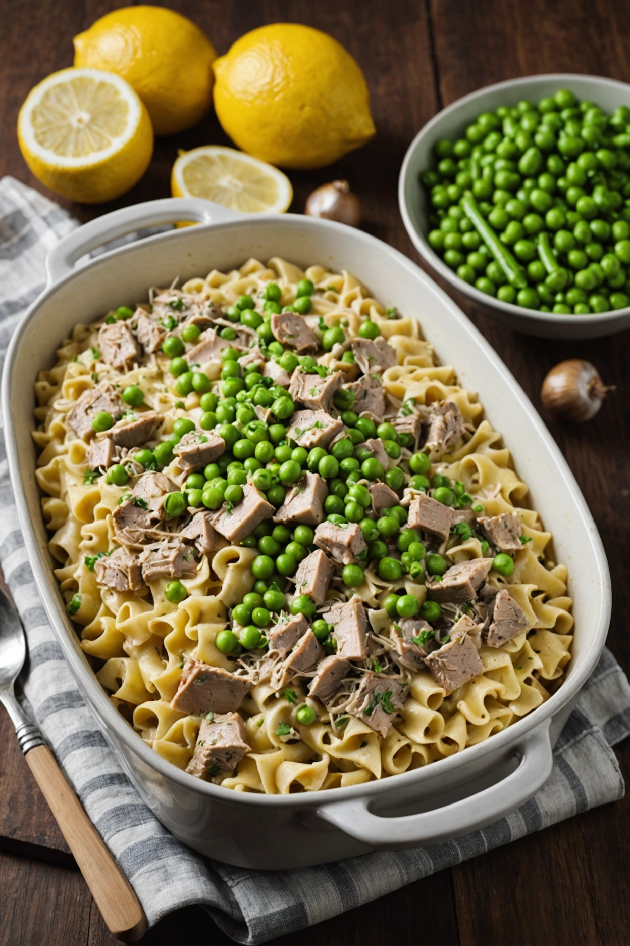 6. Lemon-Dill Tuna Noodle Casserole