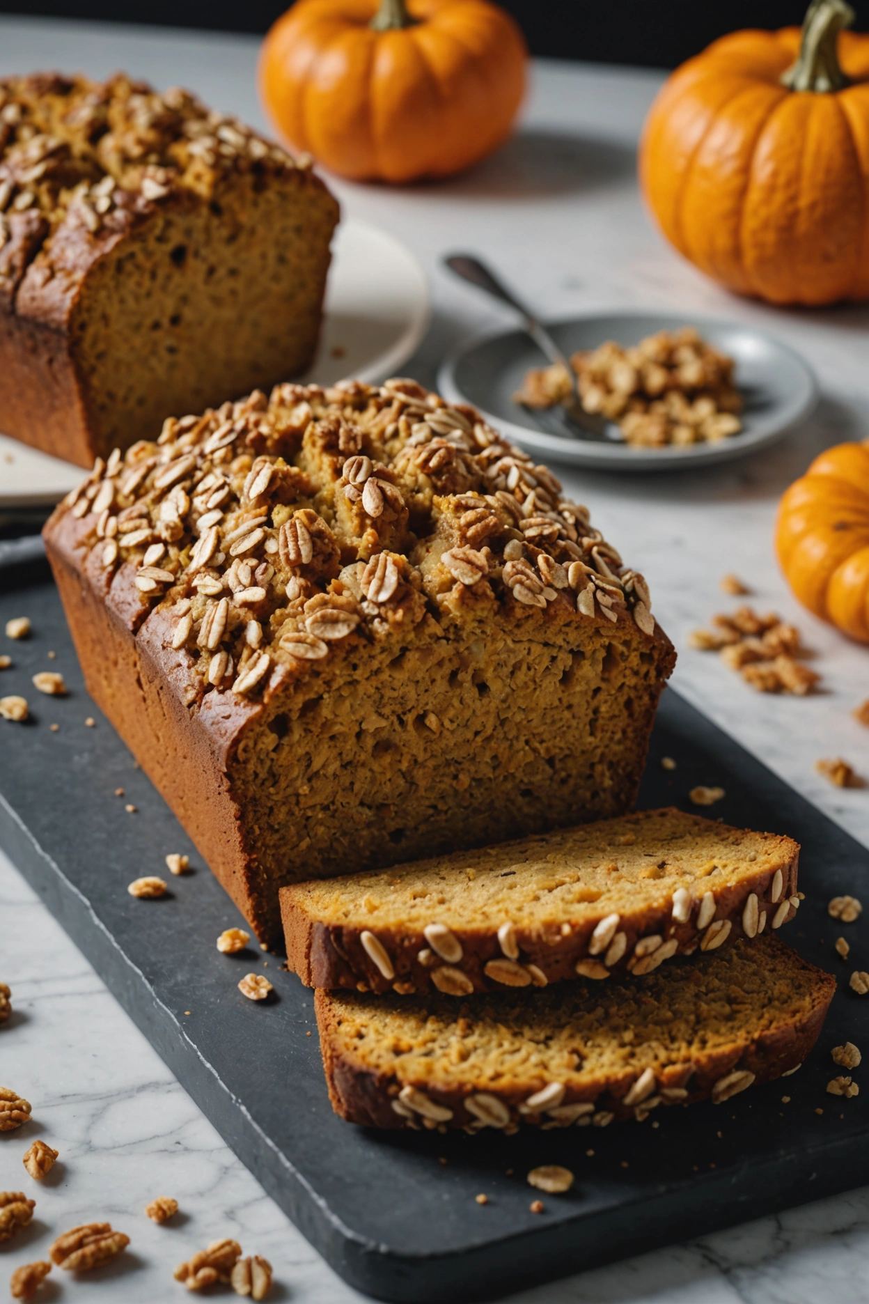 6. Pumpkin Streusel Bread