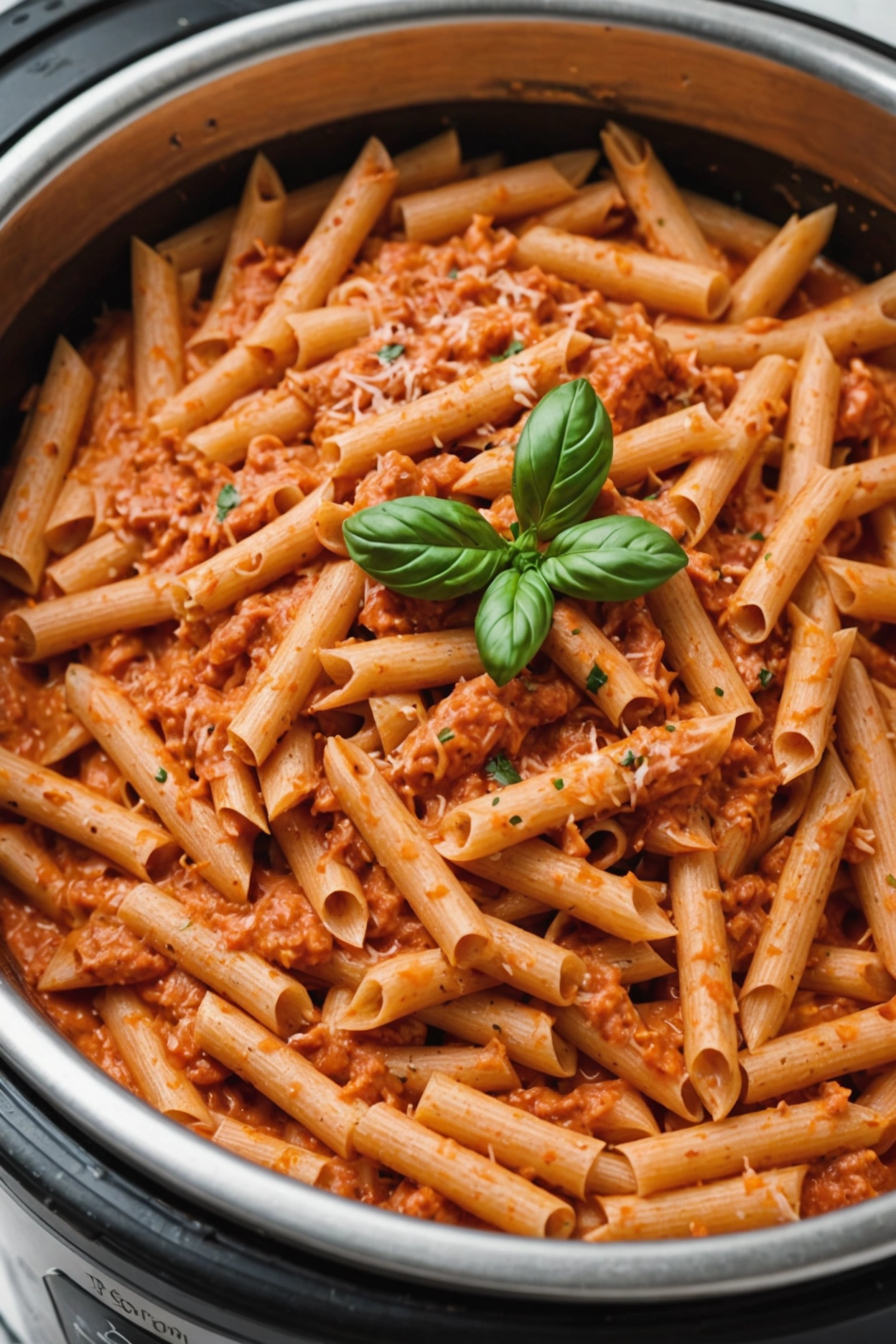 6. Slow Cooker Penne alla Vodka