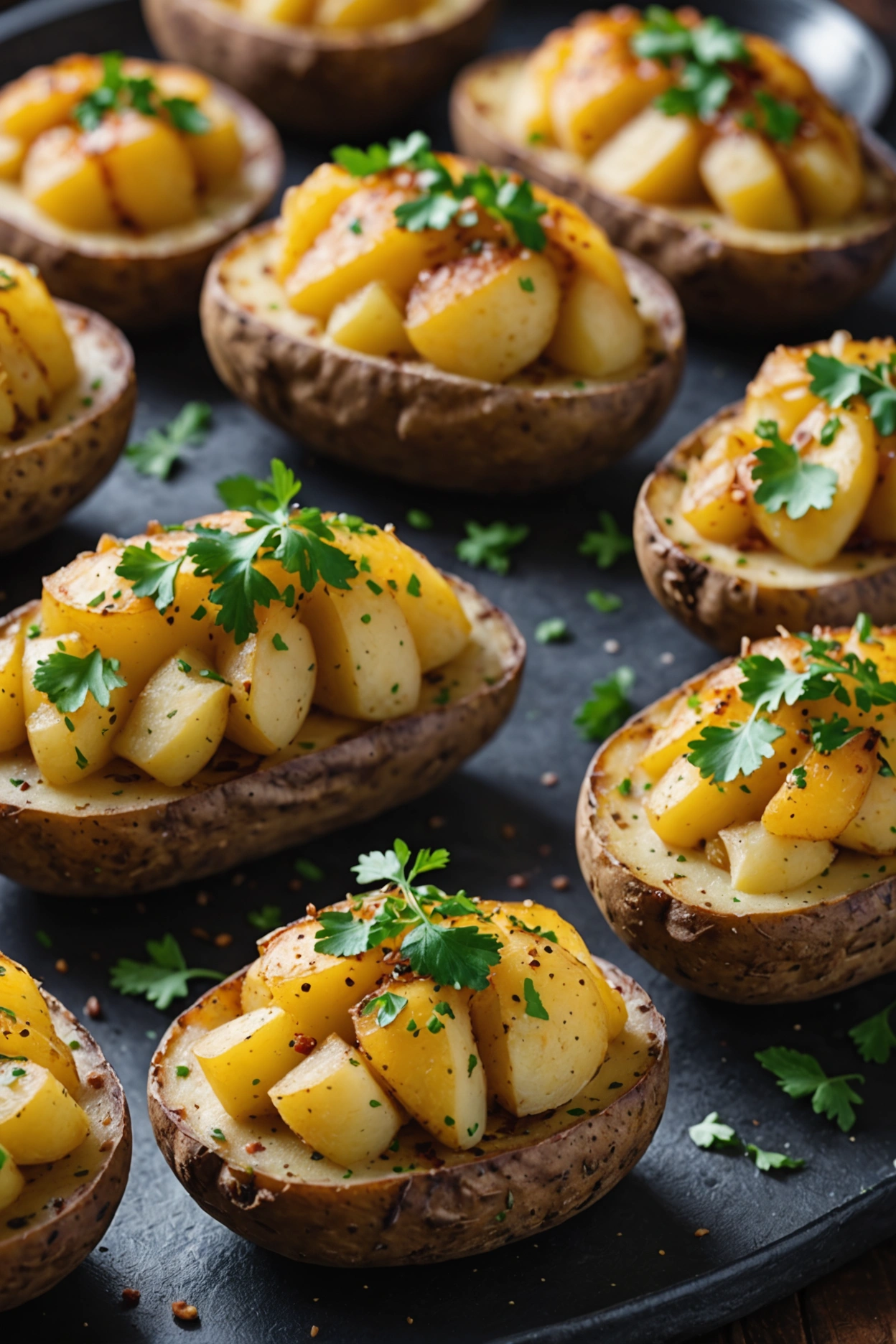 6. Twice-Baked Russet Potatoes