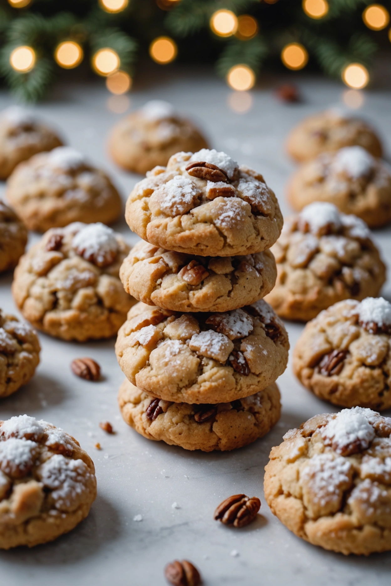 7. Pecan Snowball Cookies