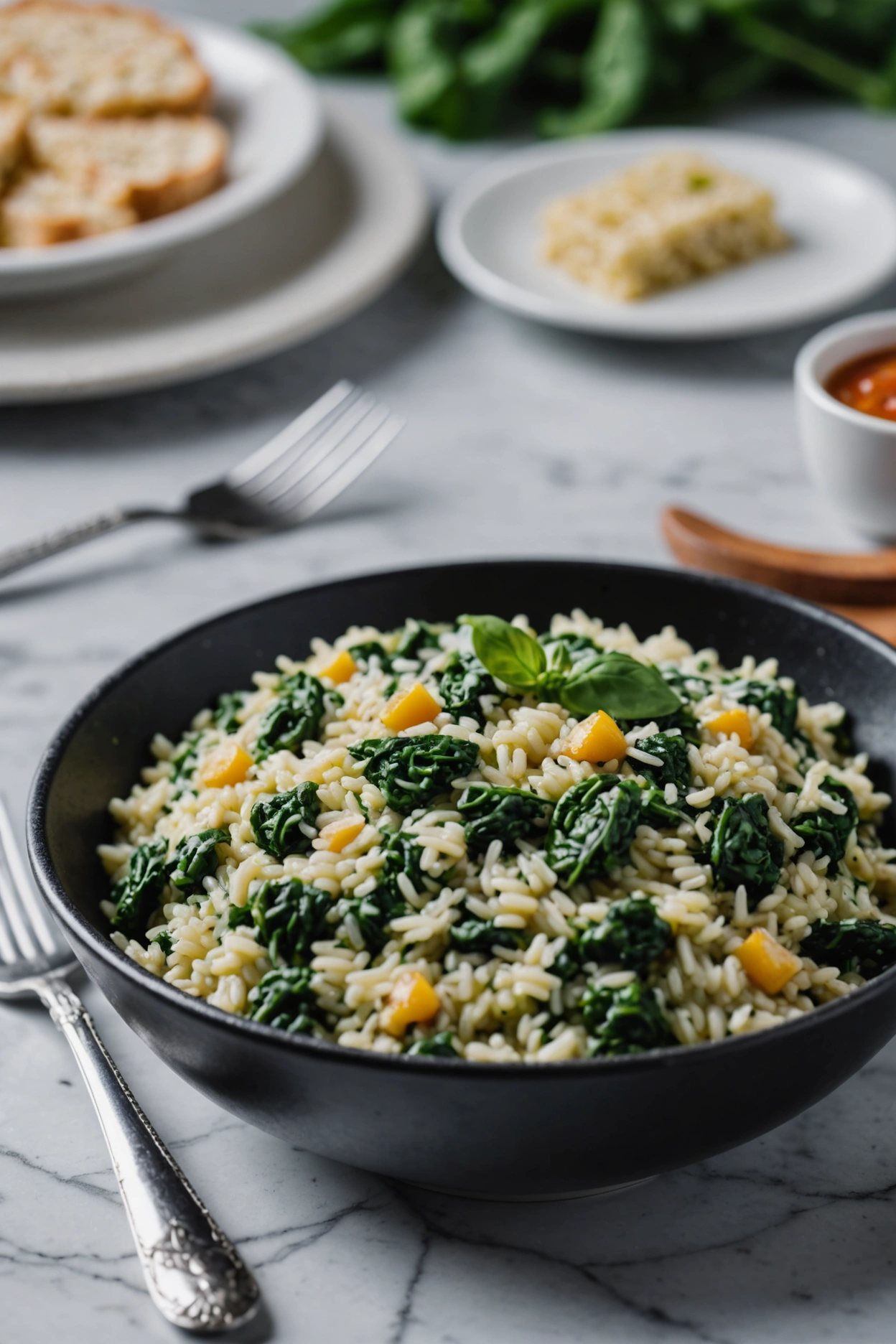 7. Spinach Risotto