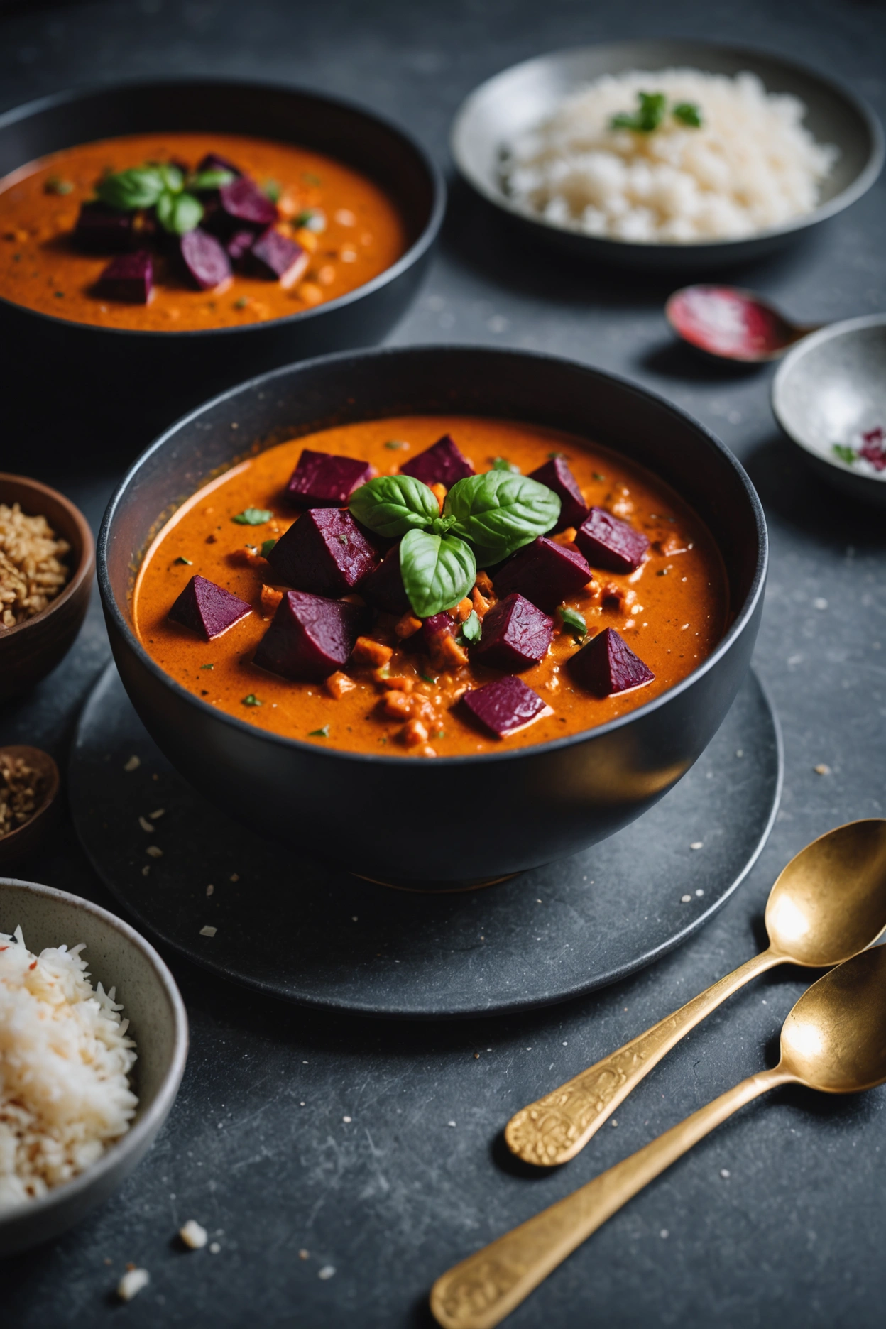 8. Beetroot and Coconut Curry