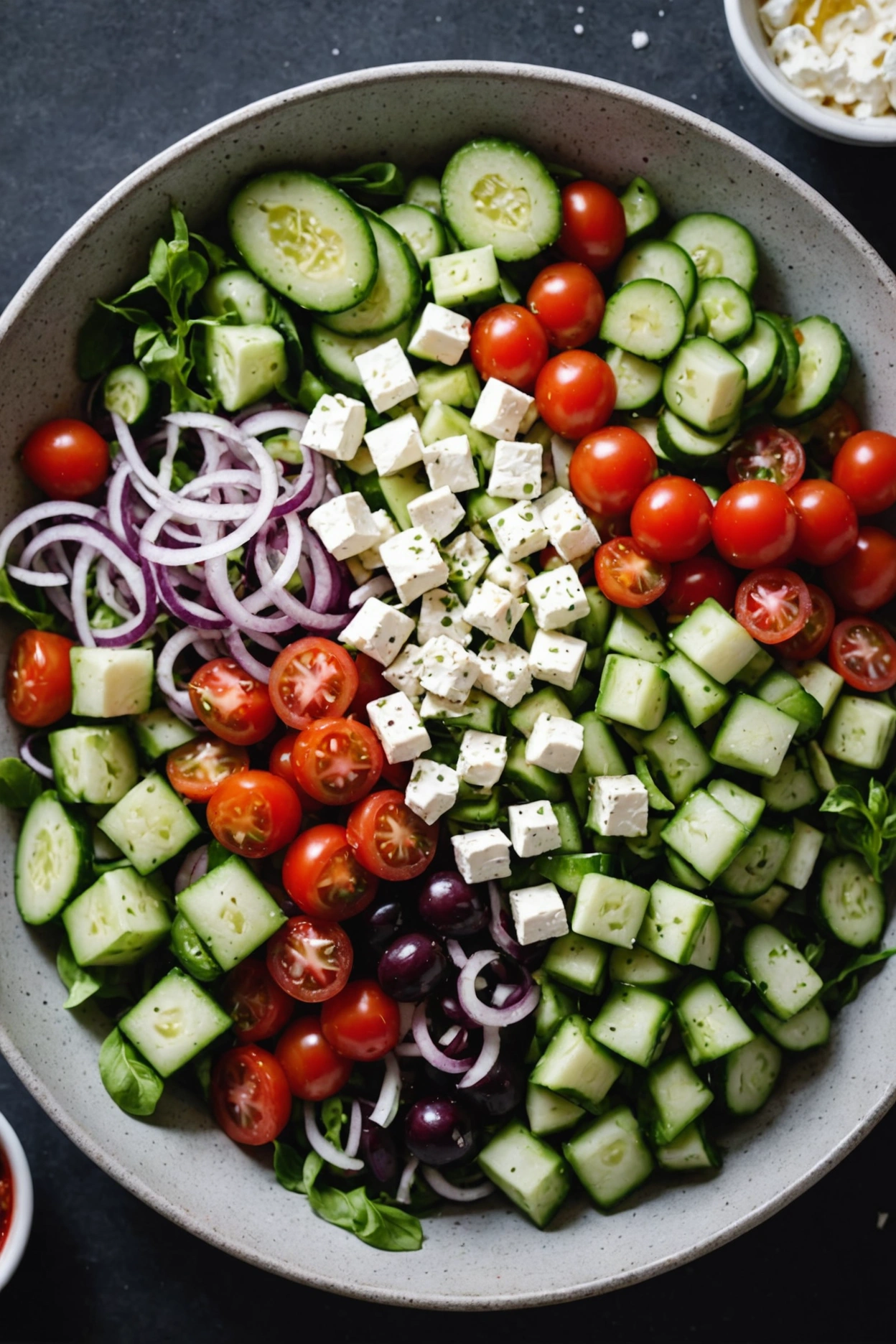 8. Greek Salad with Feta