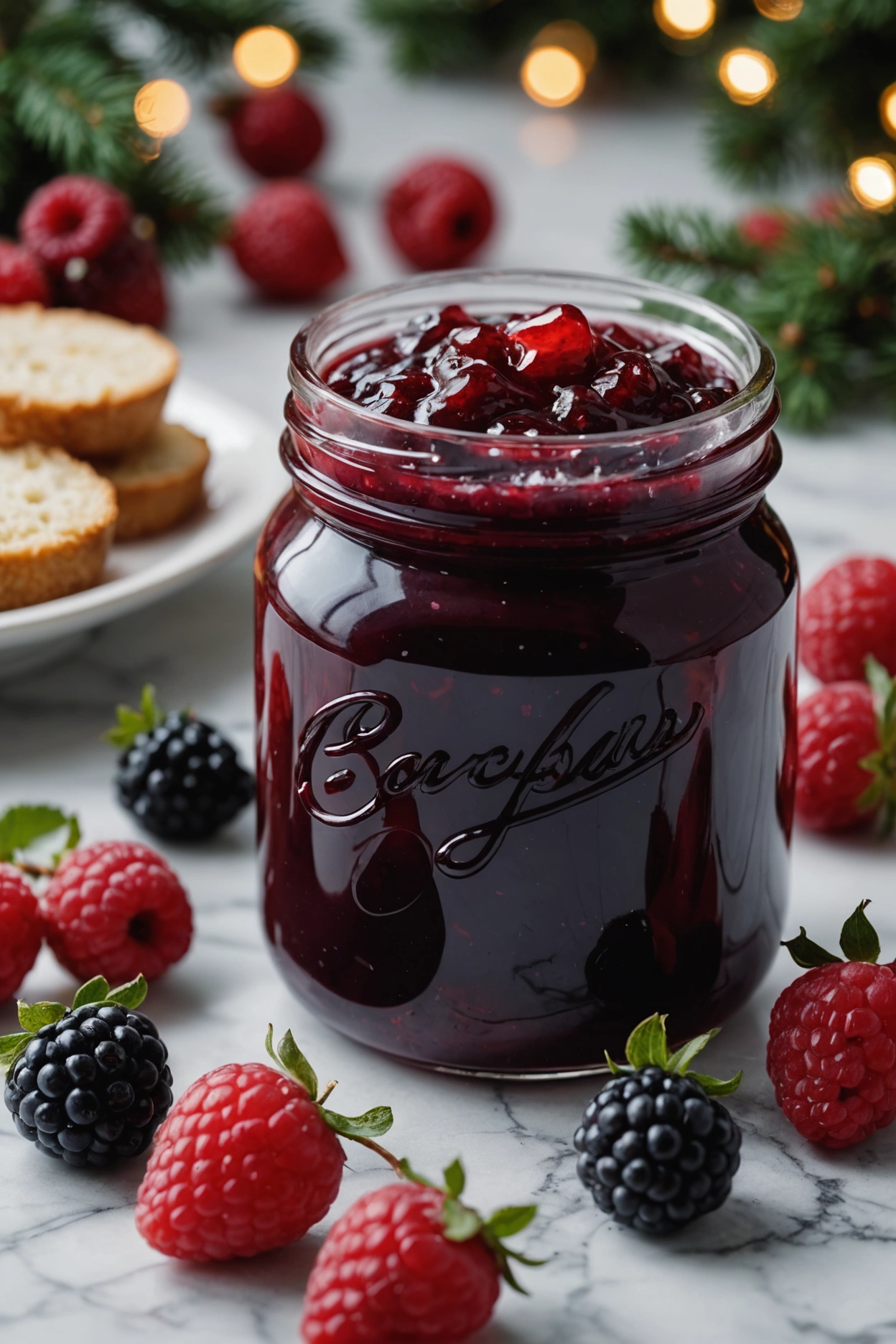 8. Holiday Mixed Berry Jam