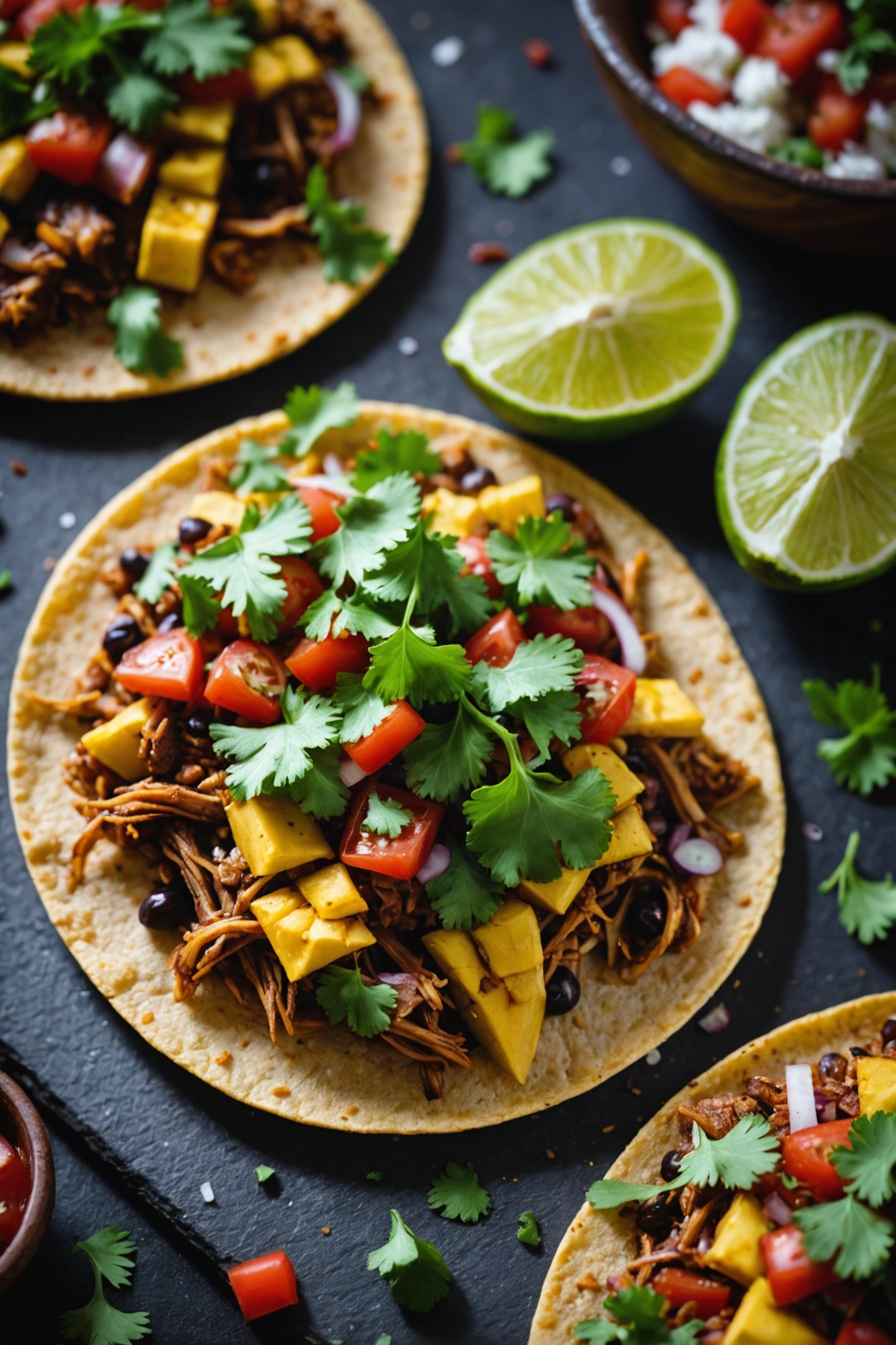 8. Jackfruit Carnitas Tostadas