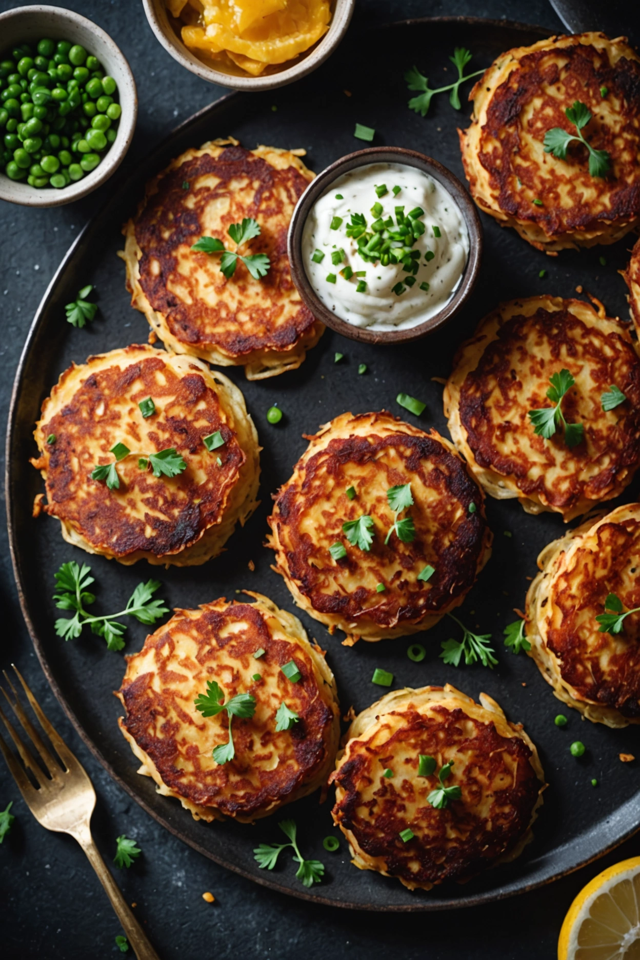 8. Russet Potato Pancakes (Latkes)