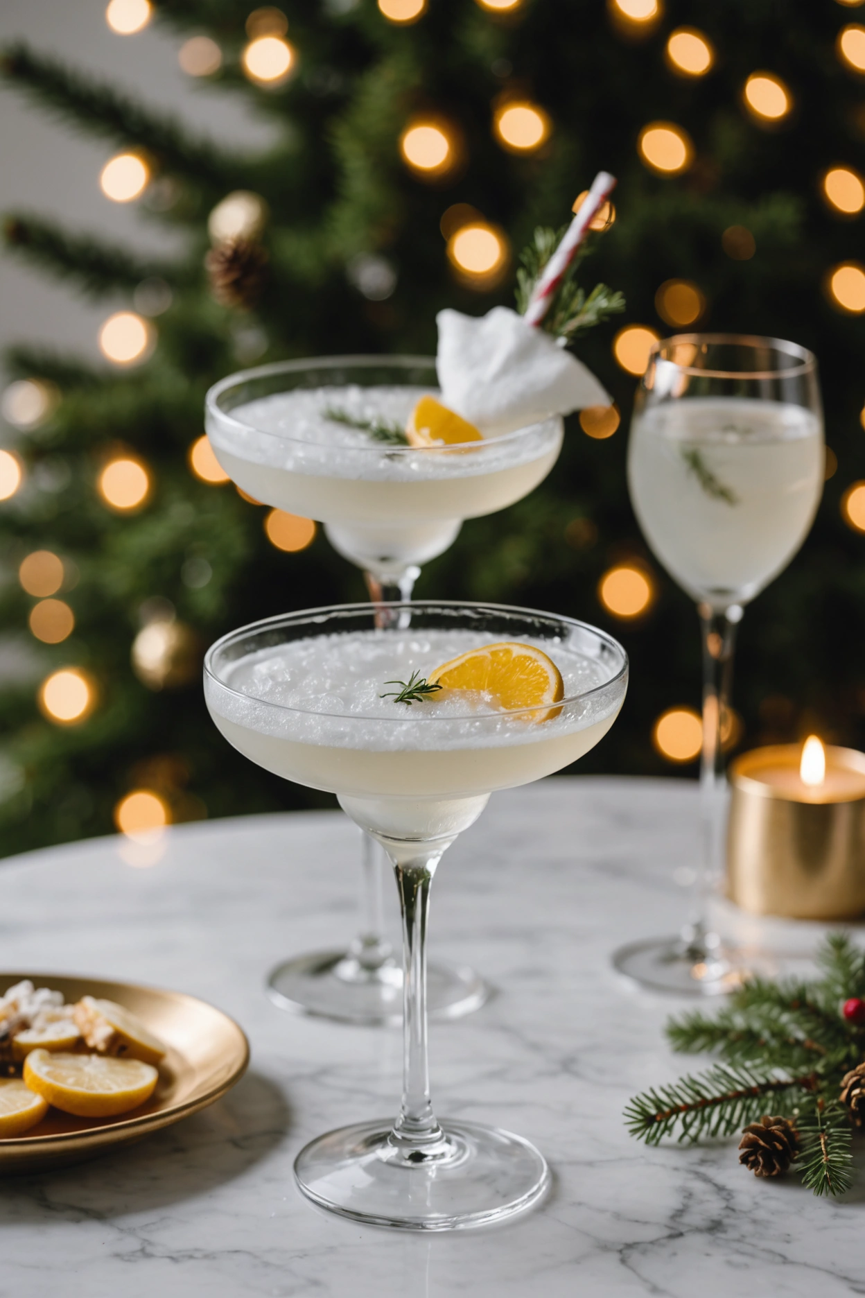 8. White Christmas Cosmo