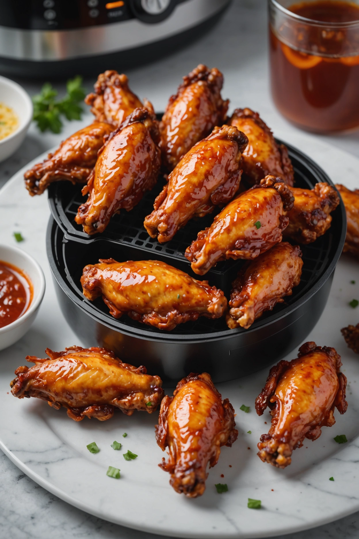 9. Air Fryer Spicy Korean Chicken Wings