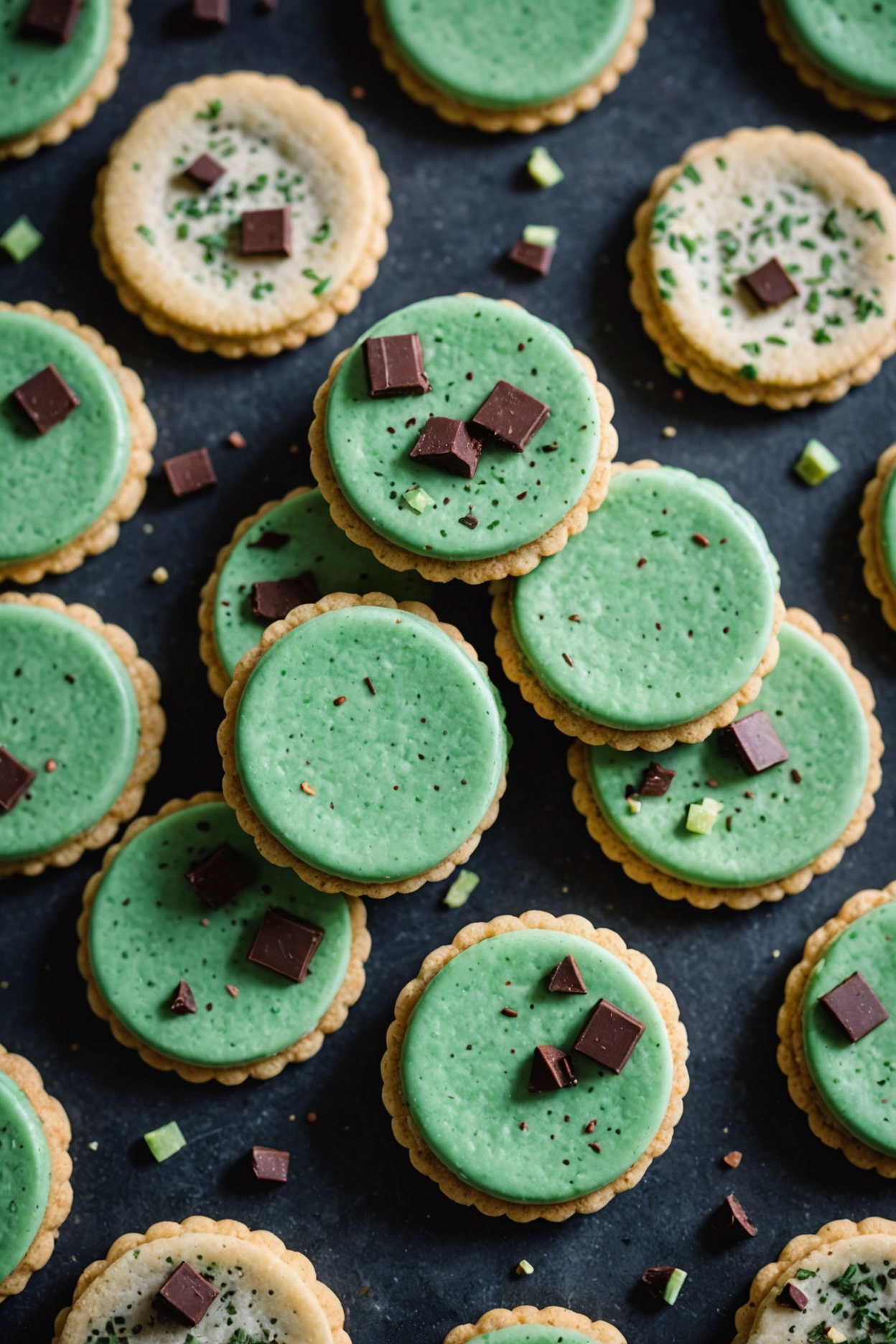 9. Andes Mint Shortbread Cookies