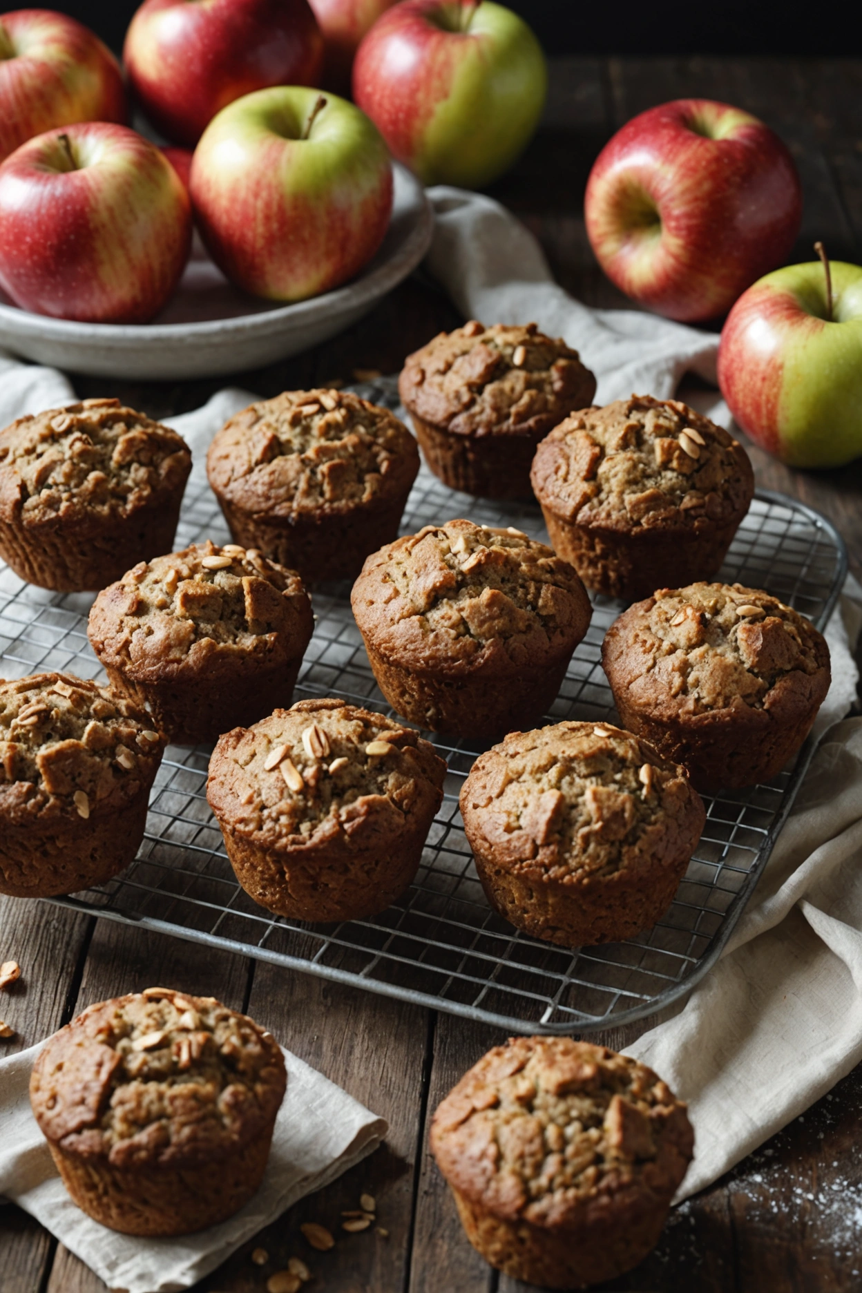 9. Healthy Apple Bran Muffins