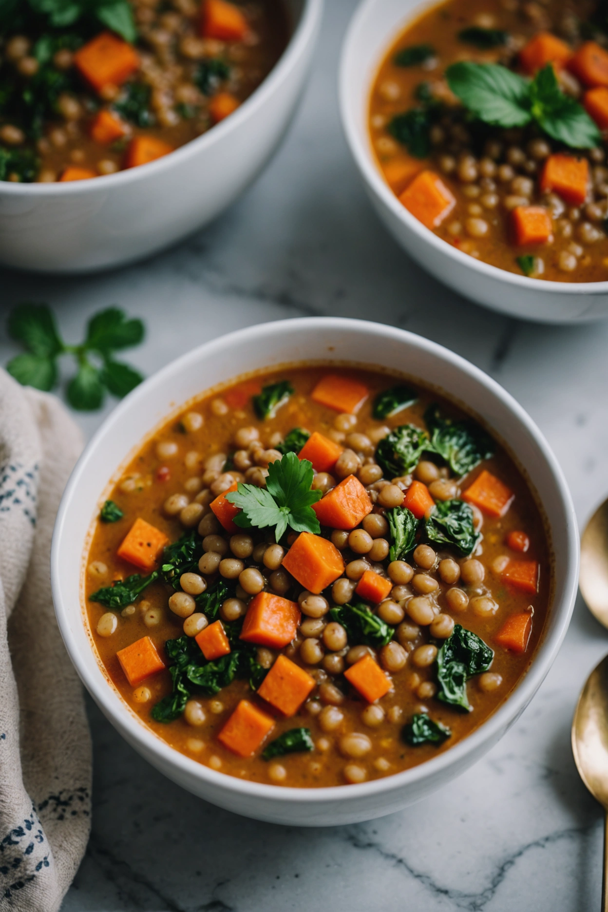 9. Lentil and Vegetable Soup