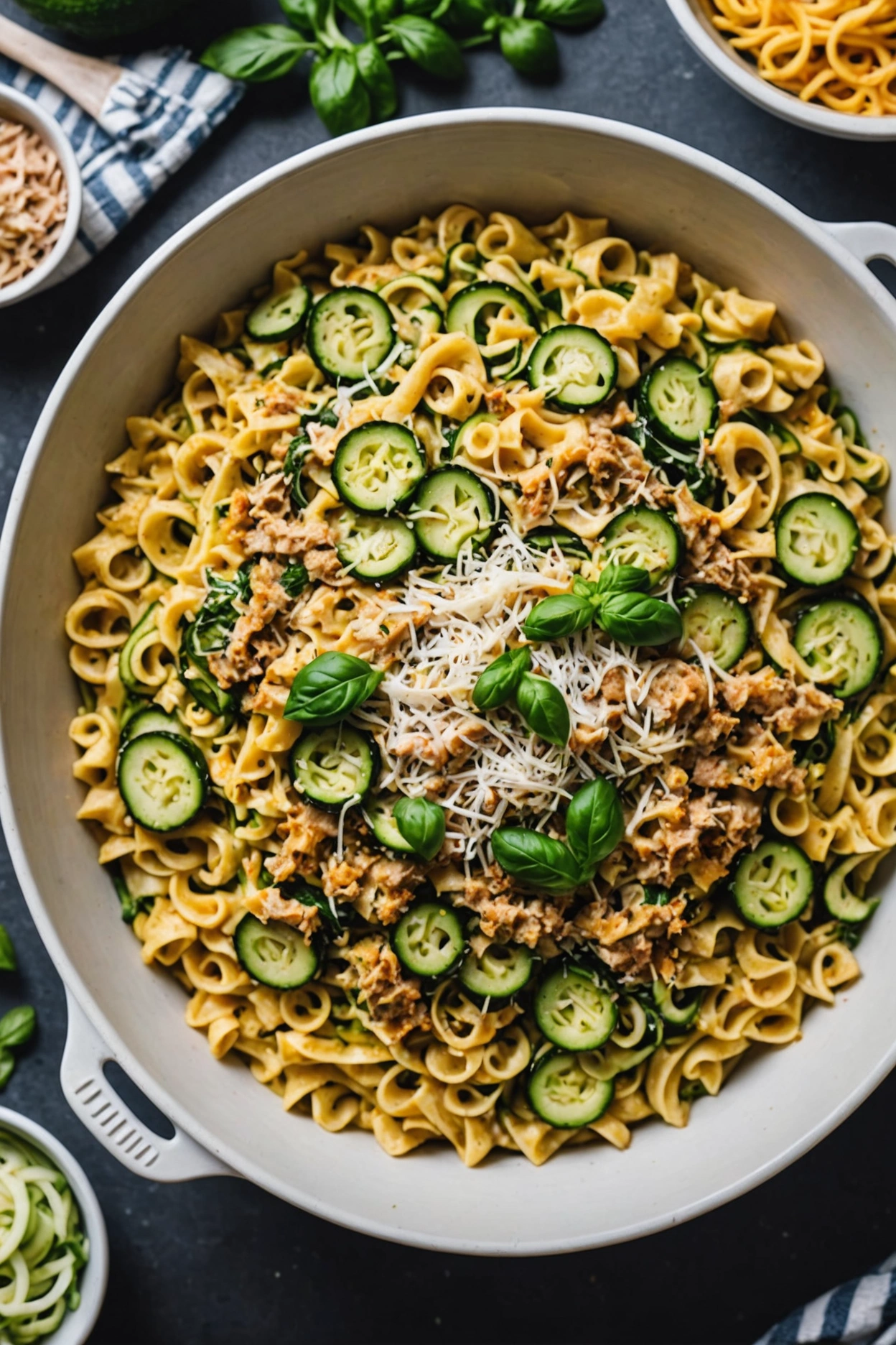 9. Low-Carb Tuna Noodle Casserole