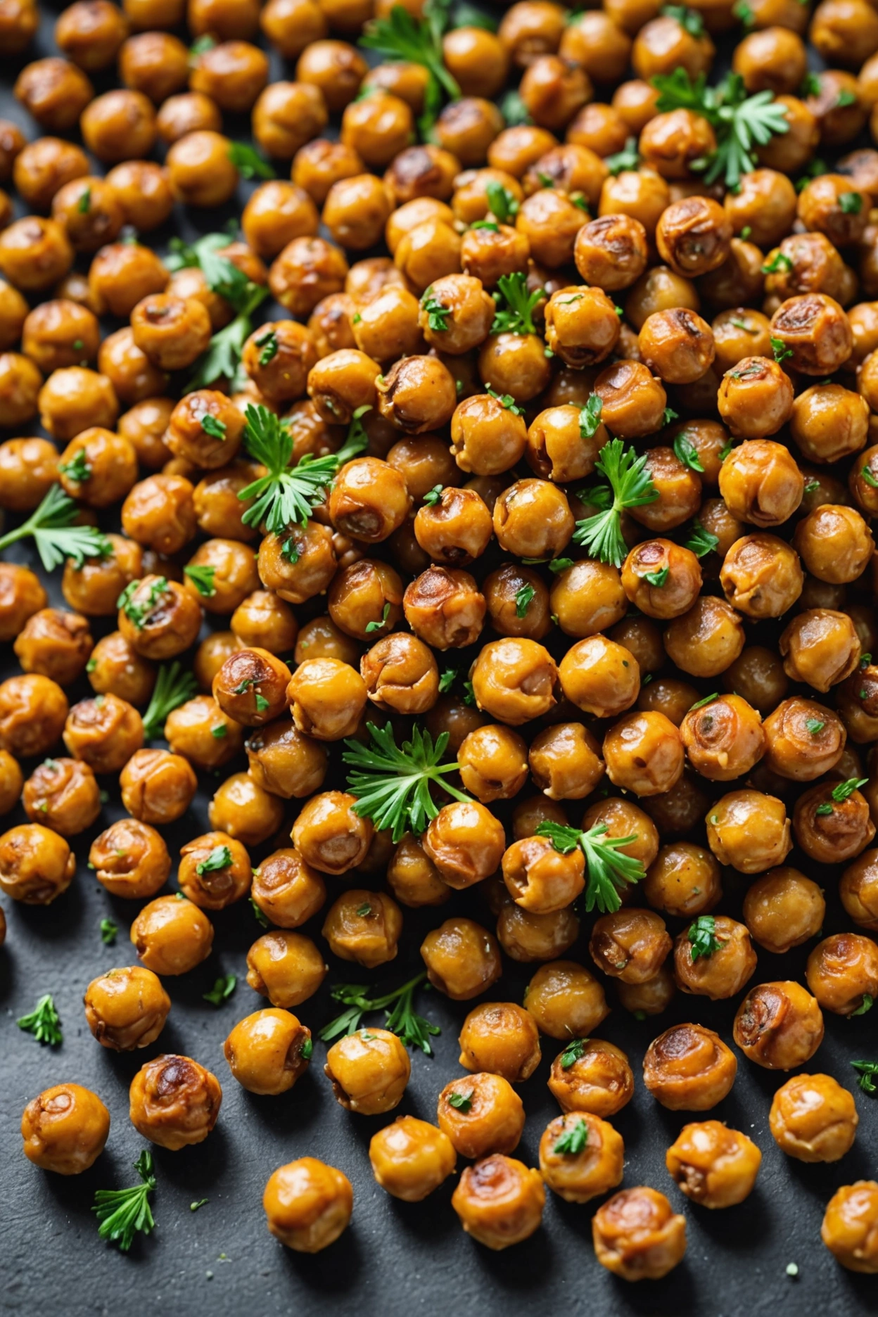 9. Ranch Roasted Chickpeas