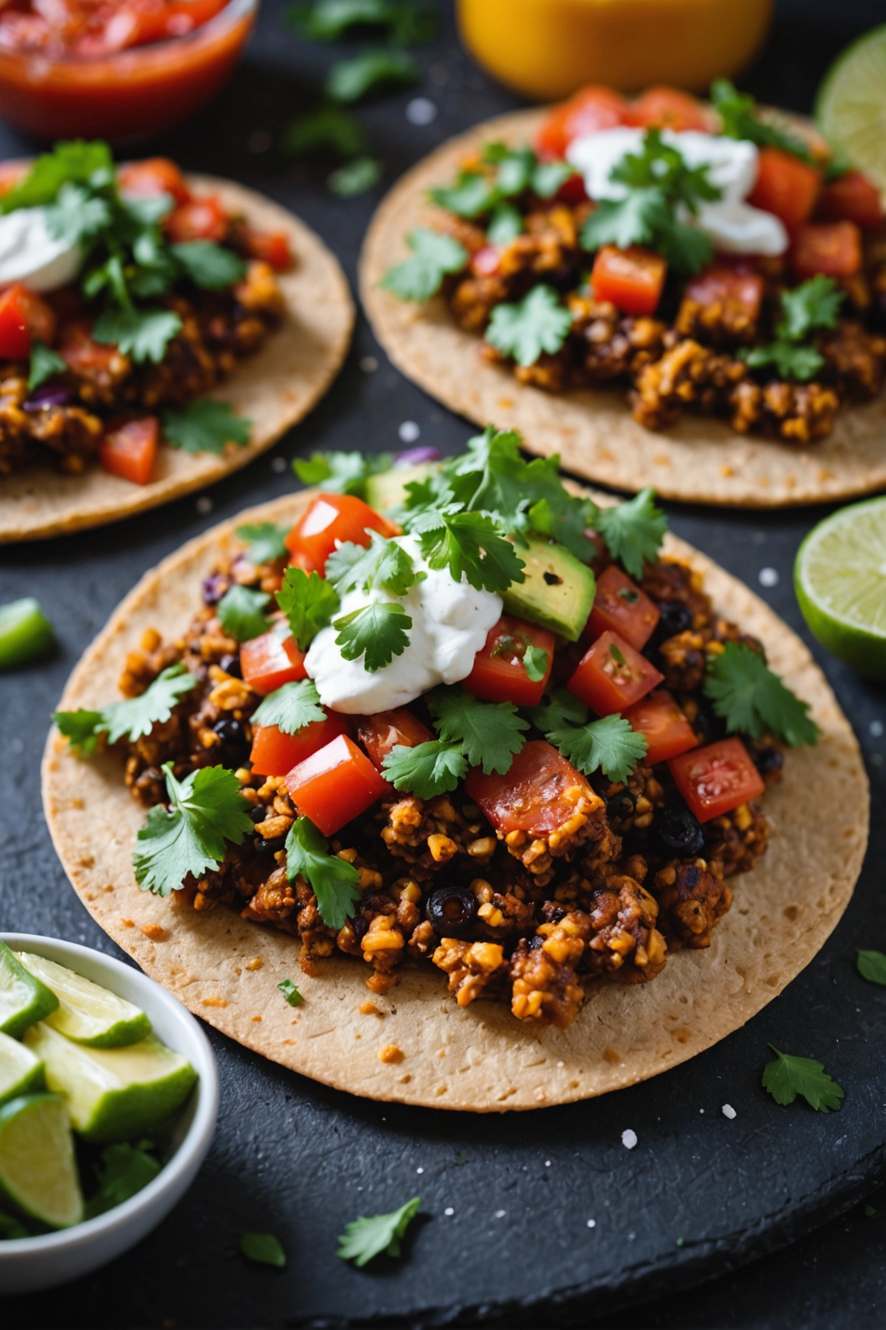 9. Smoky Tempeh Tostadas