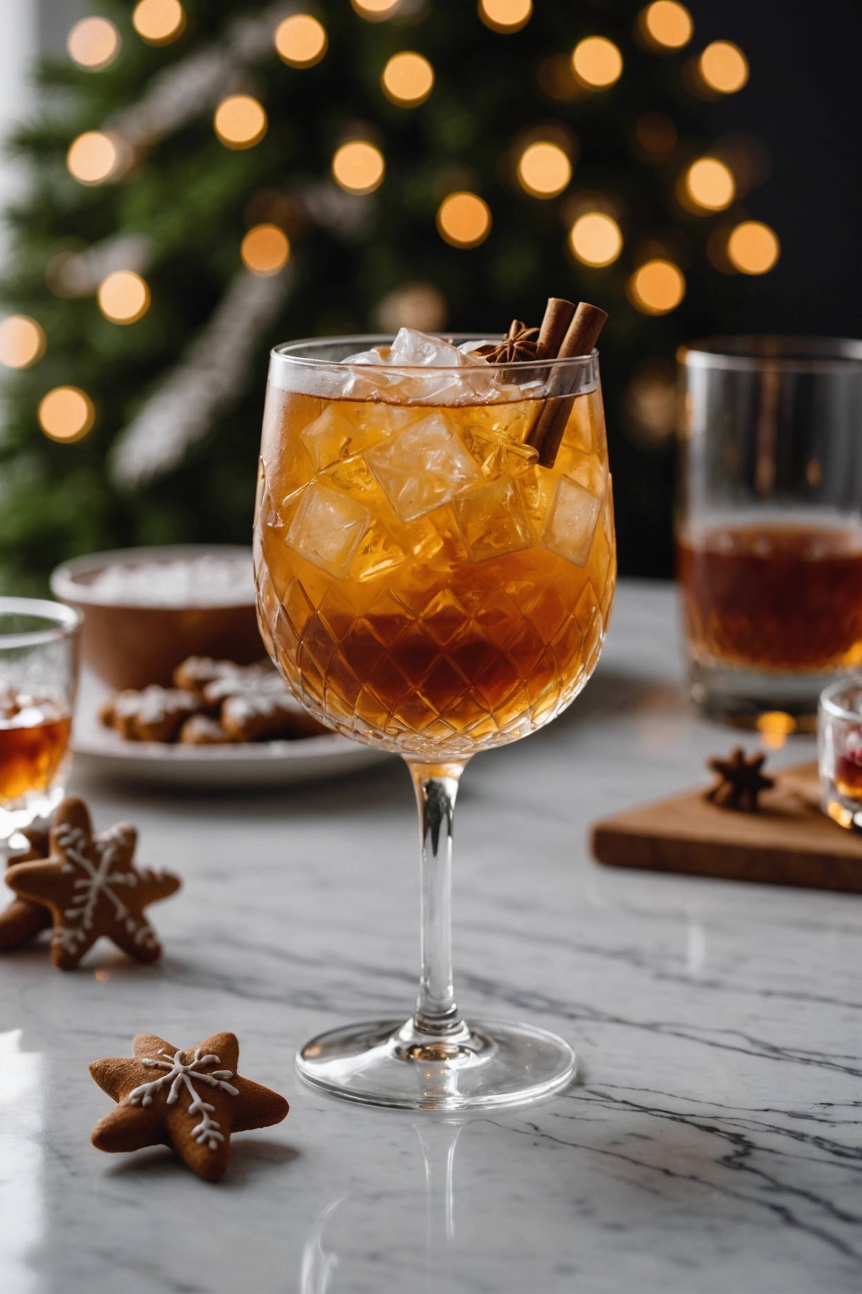 9. Whiskey Gingerbread Fizz