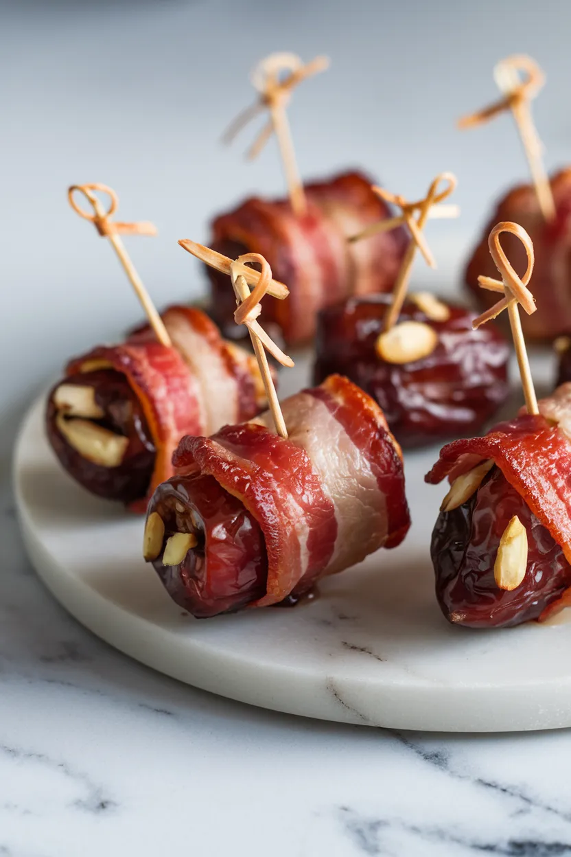 1. Bacon-Wrapped Dates