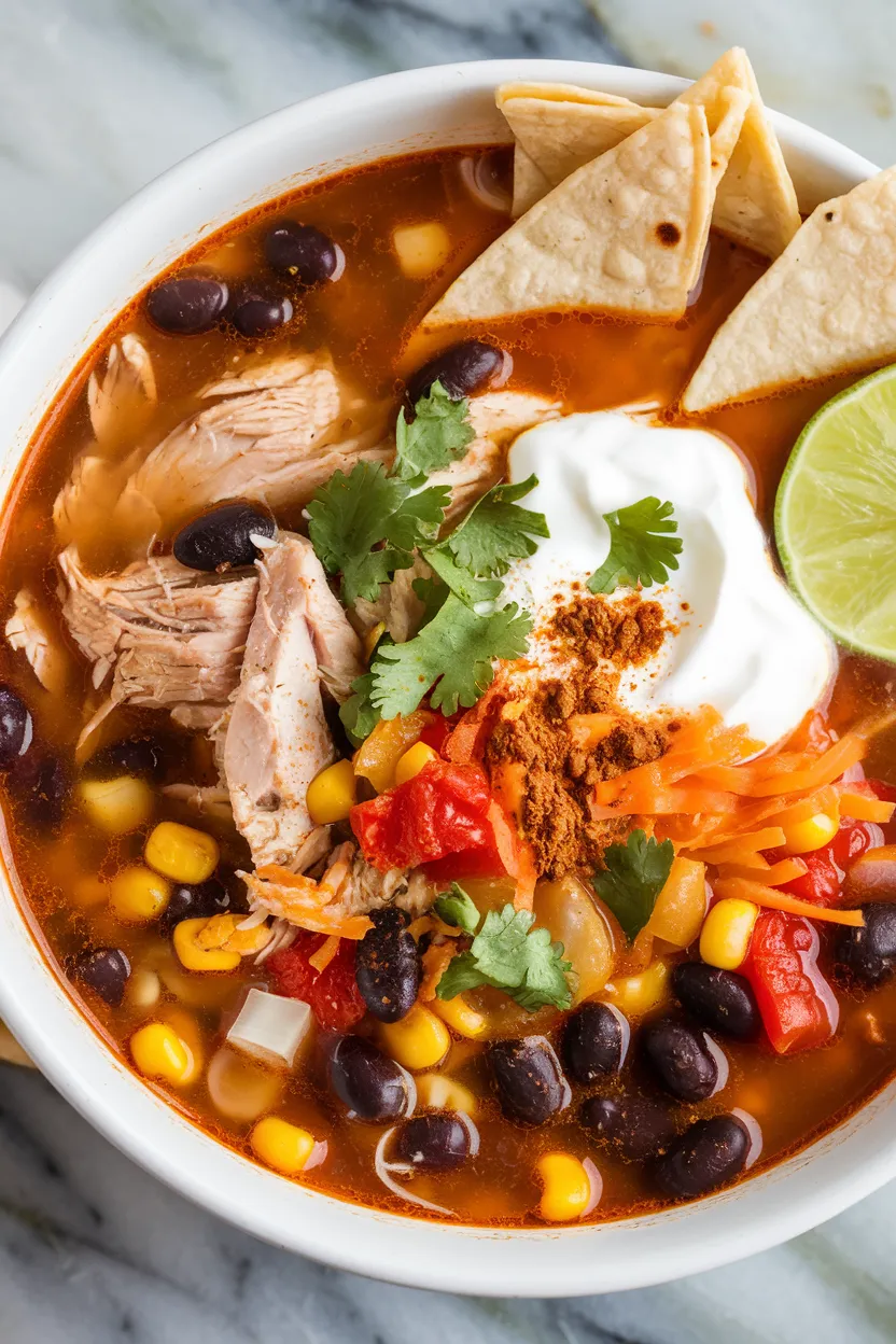 1. Chicken Tortilla Soup