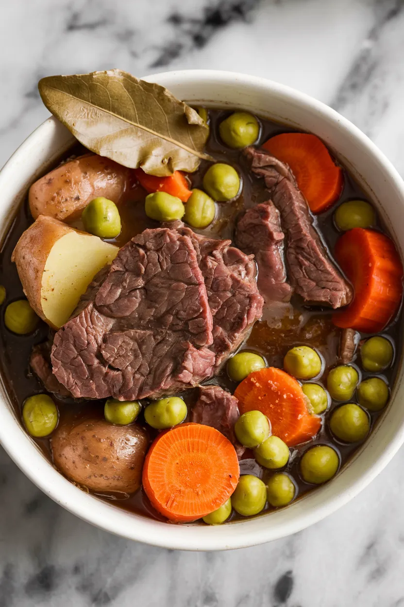 1. Classic Beef Stew Crockpot Recipe