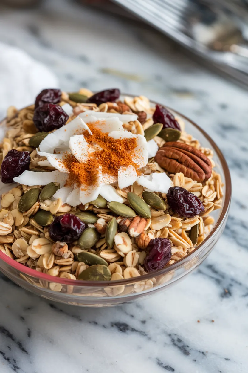 1. Classic Winter Spice Granola