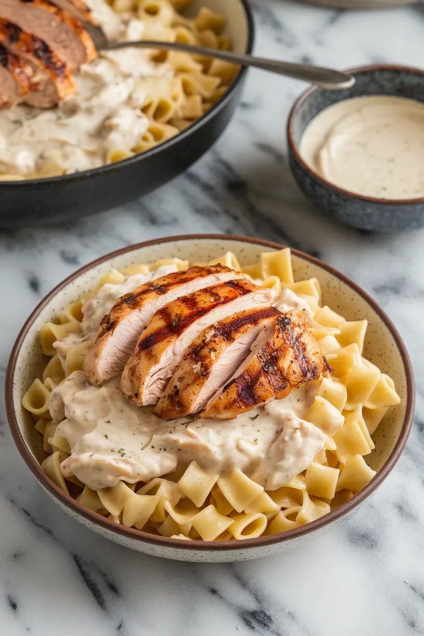 1. Easy Chicken Alfredo