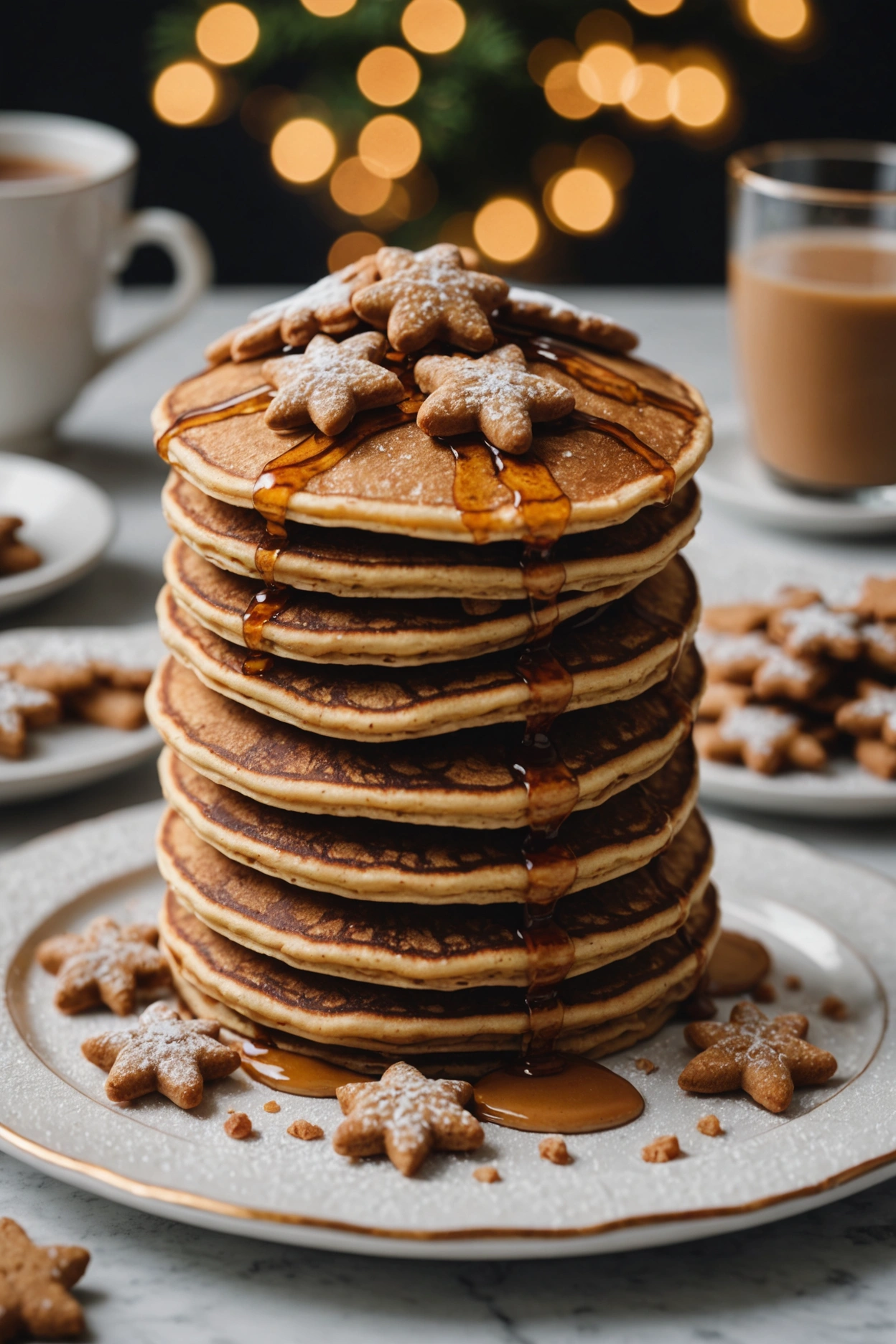 1. Gingerbread Pancakes