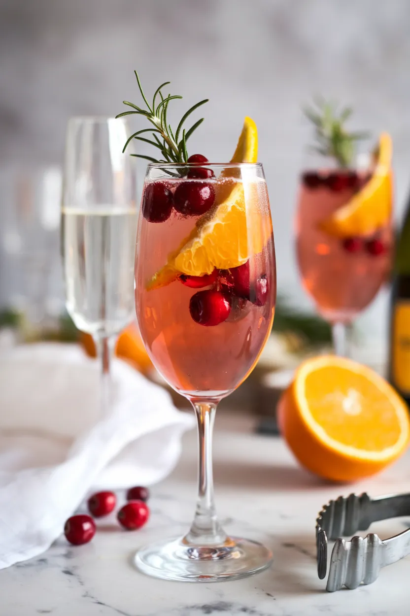 10. Cranberry Mimosa