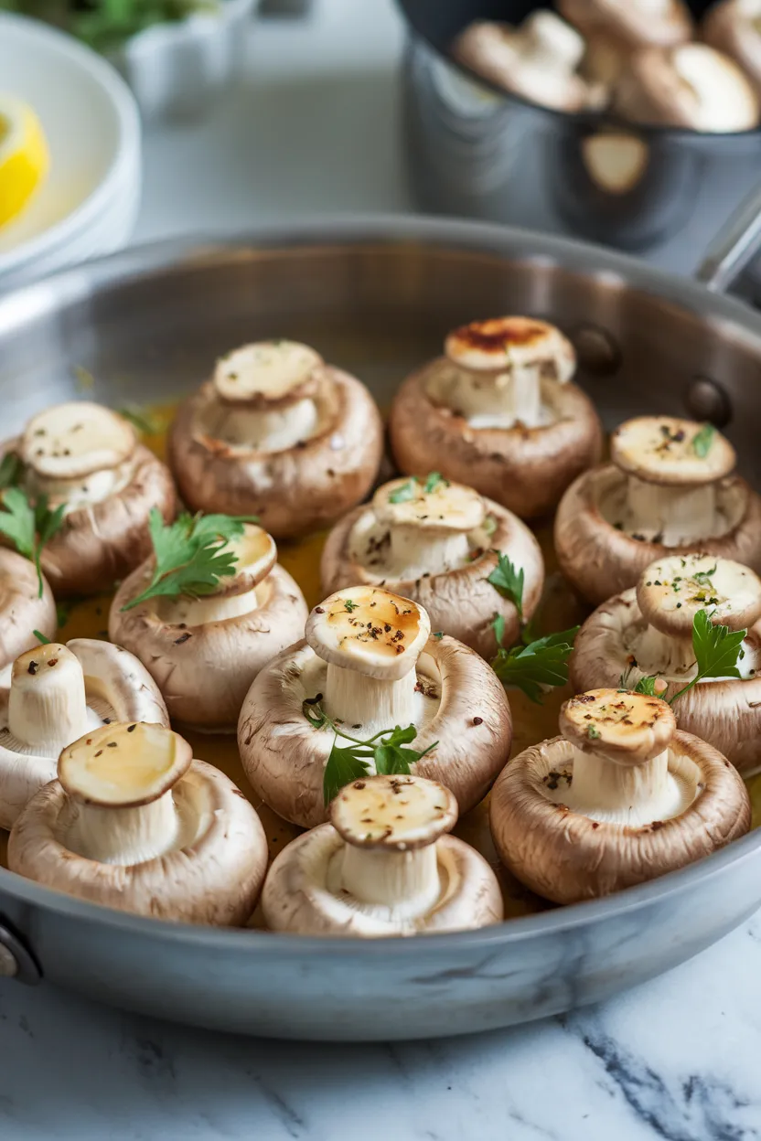 10. Mushrooms in Garlic Butter