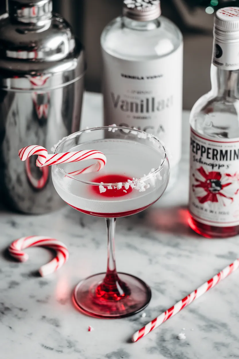 10. Peppermint Martini